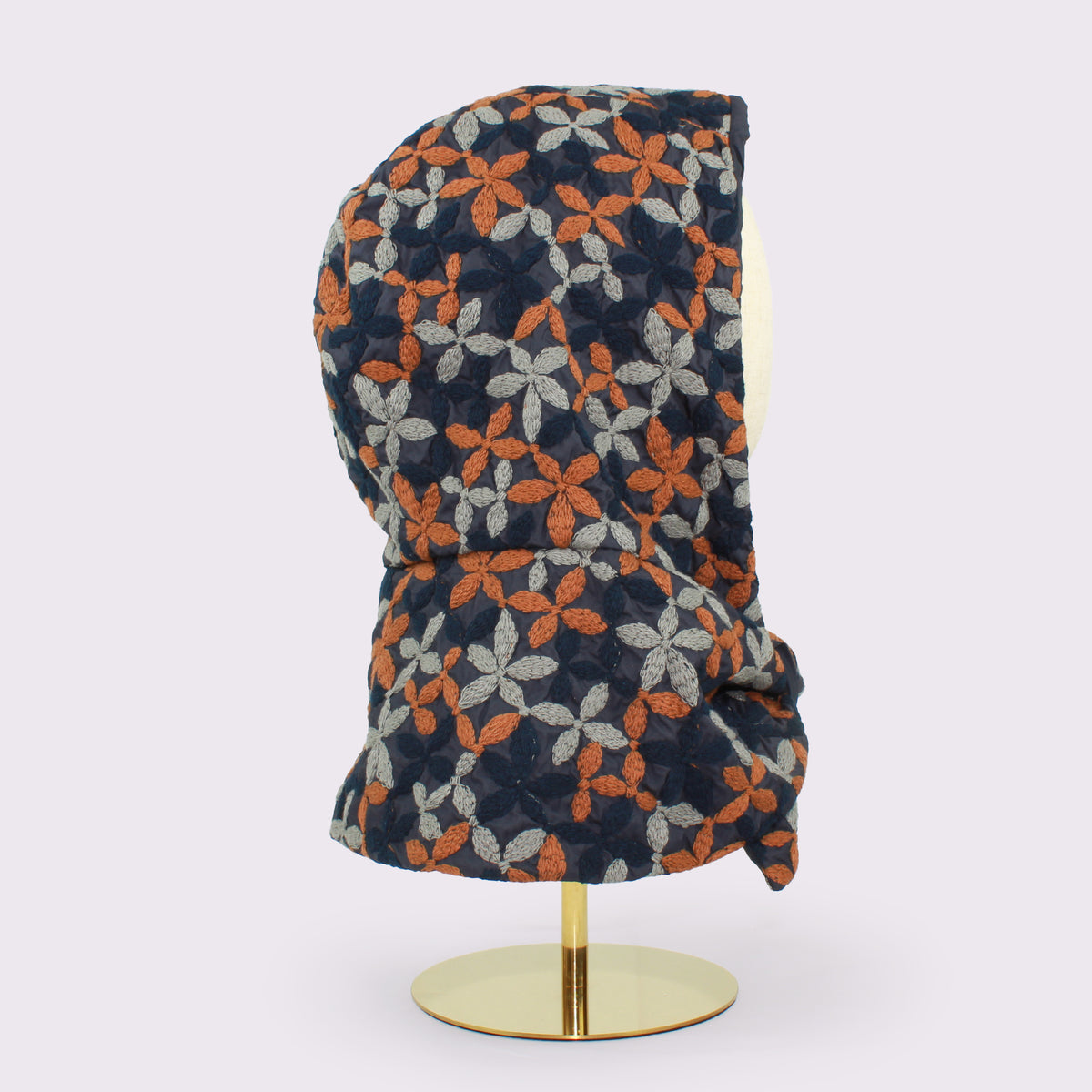 rinon dot Enbroidery hoody