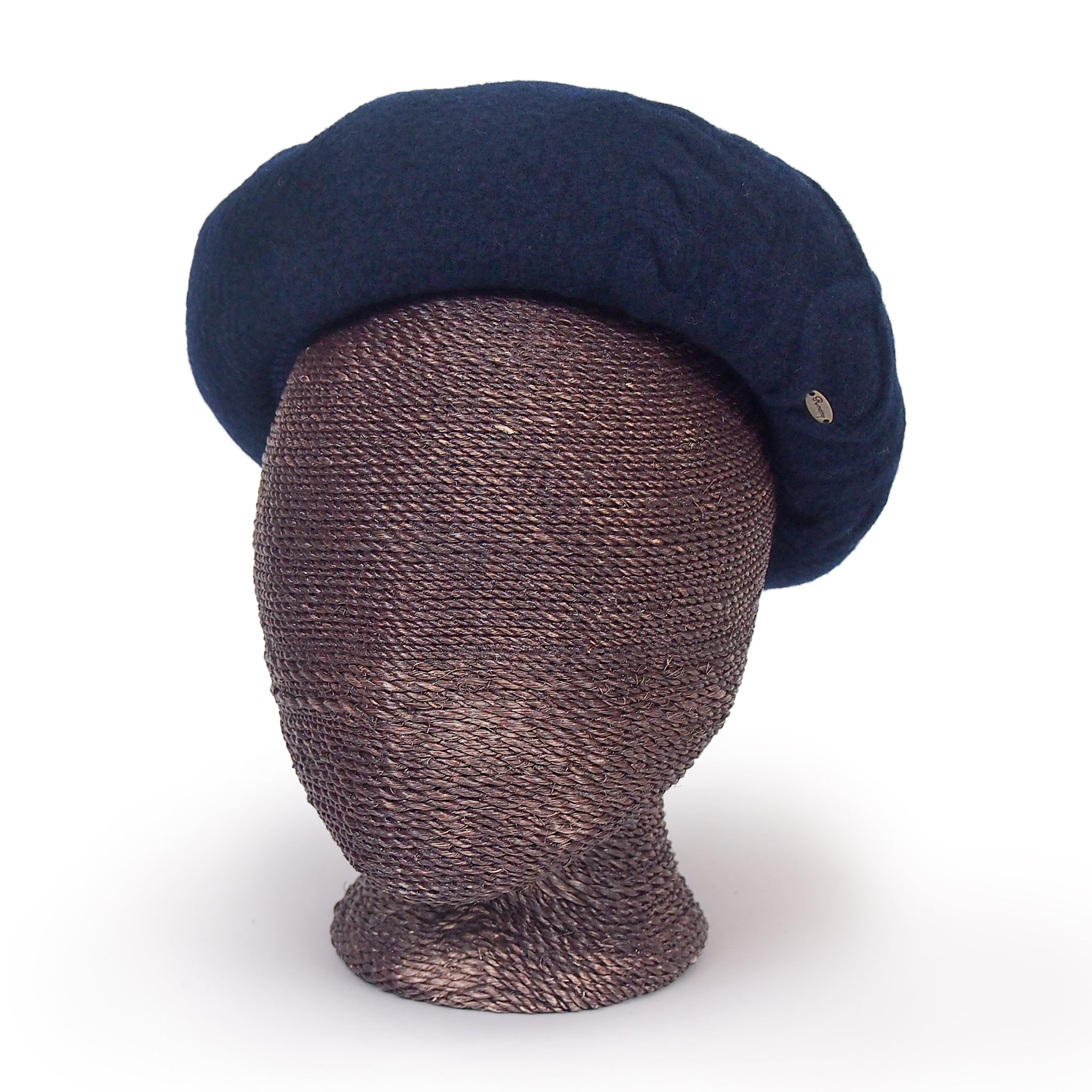 Cableberet ケーブル編みベレー帽