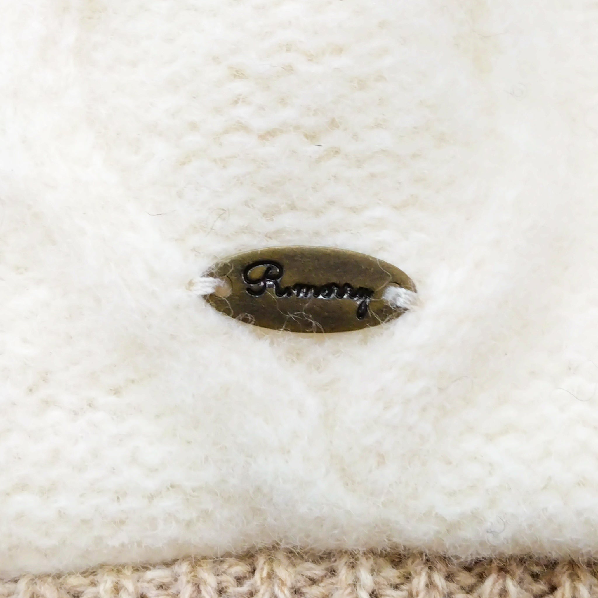 Cableberet ケーブル編みベレー帽