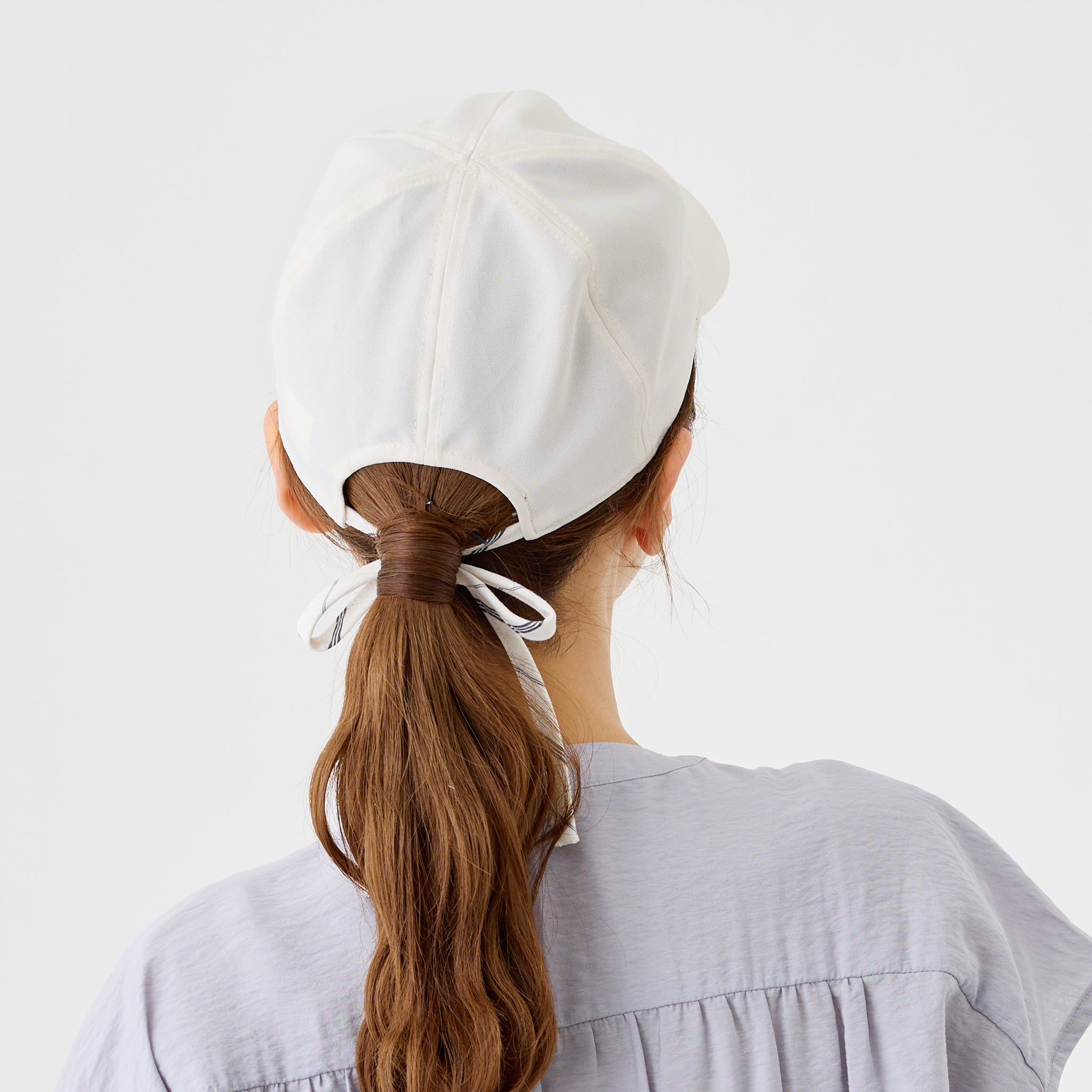 バックリボンキャップ