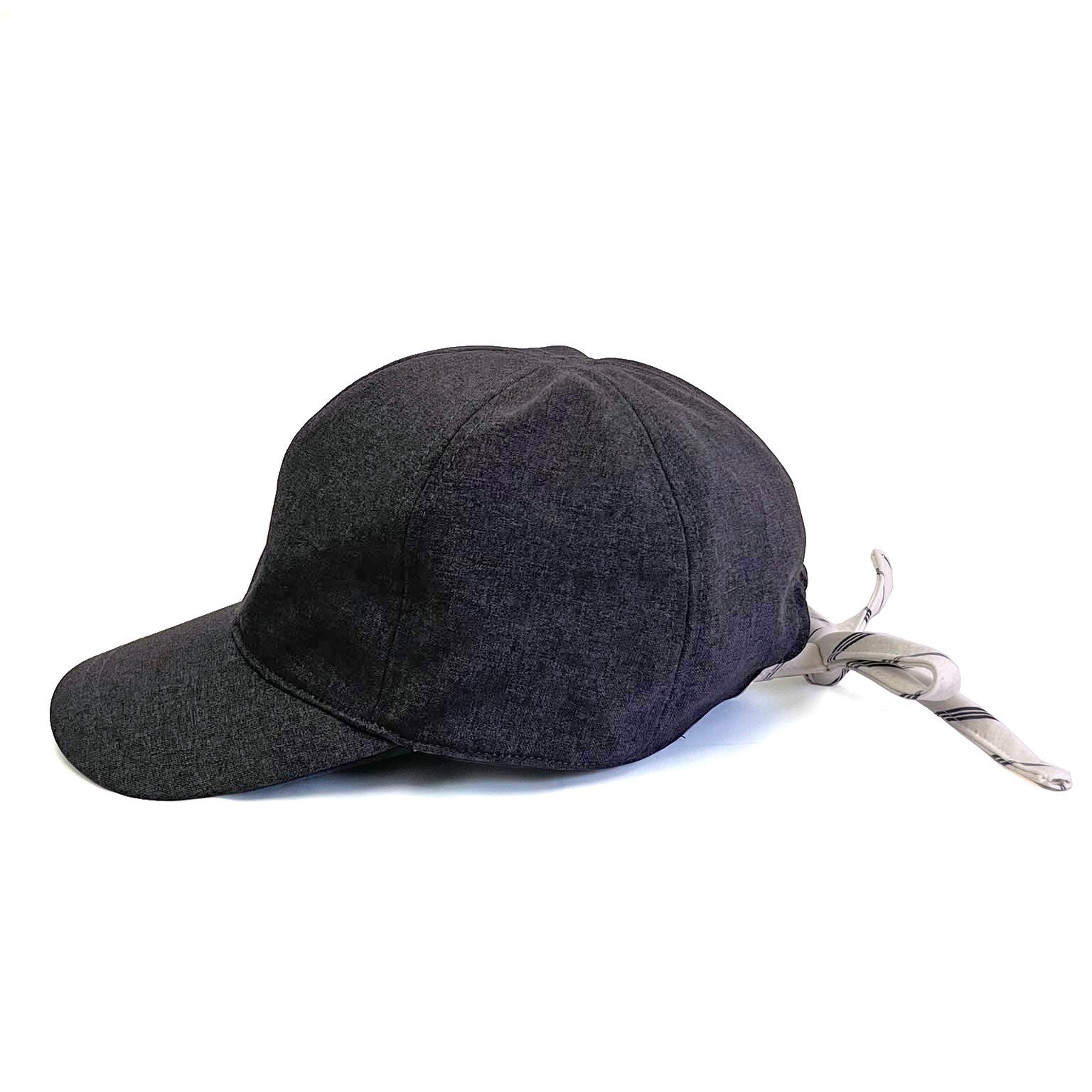 バックリボンキャップ