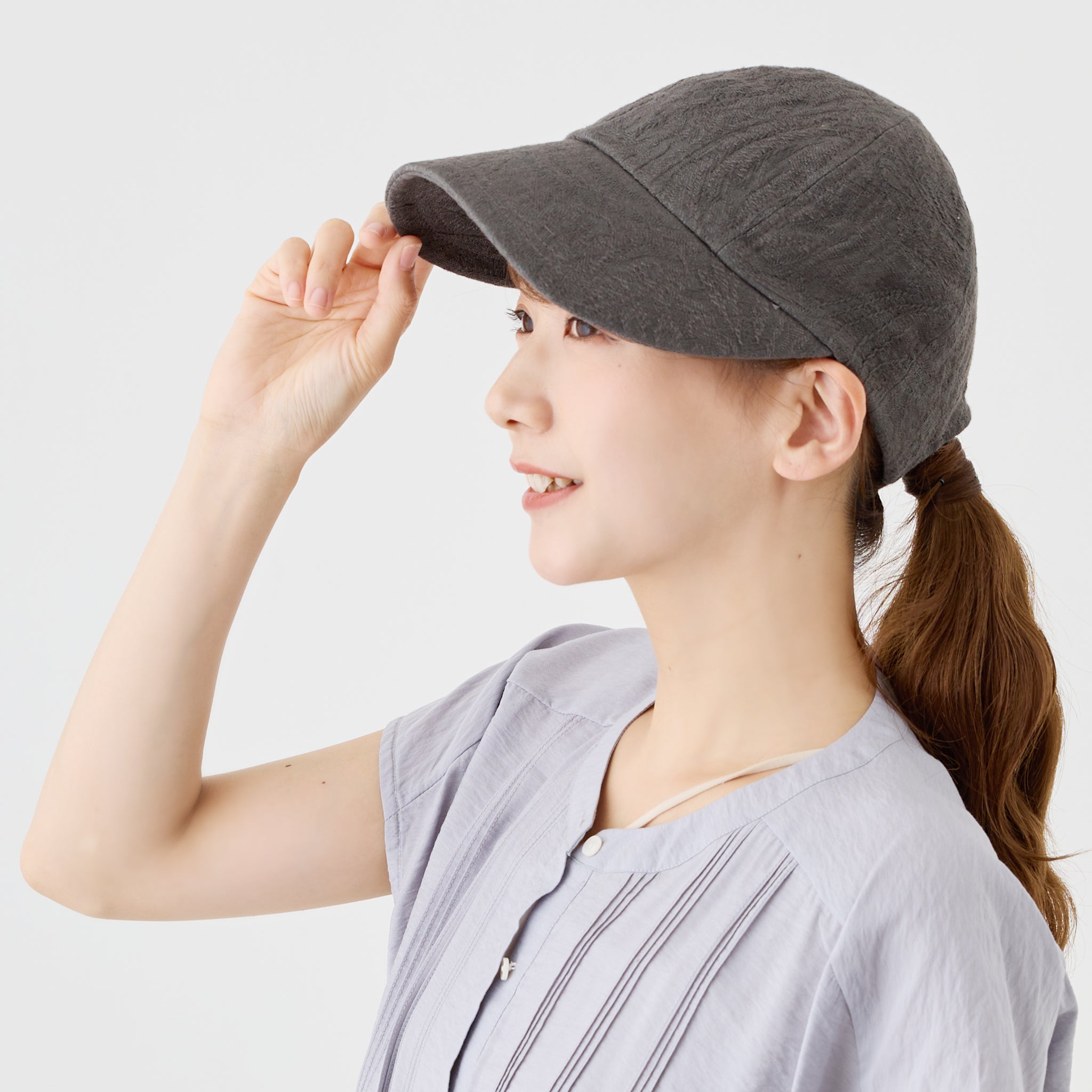 ATRENA L/JACQUARD CAP