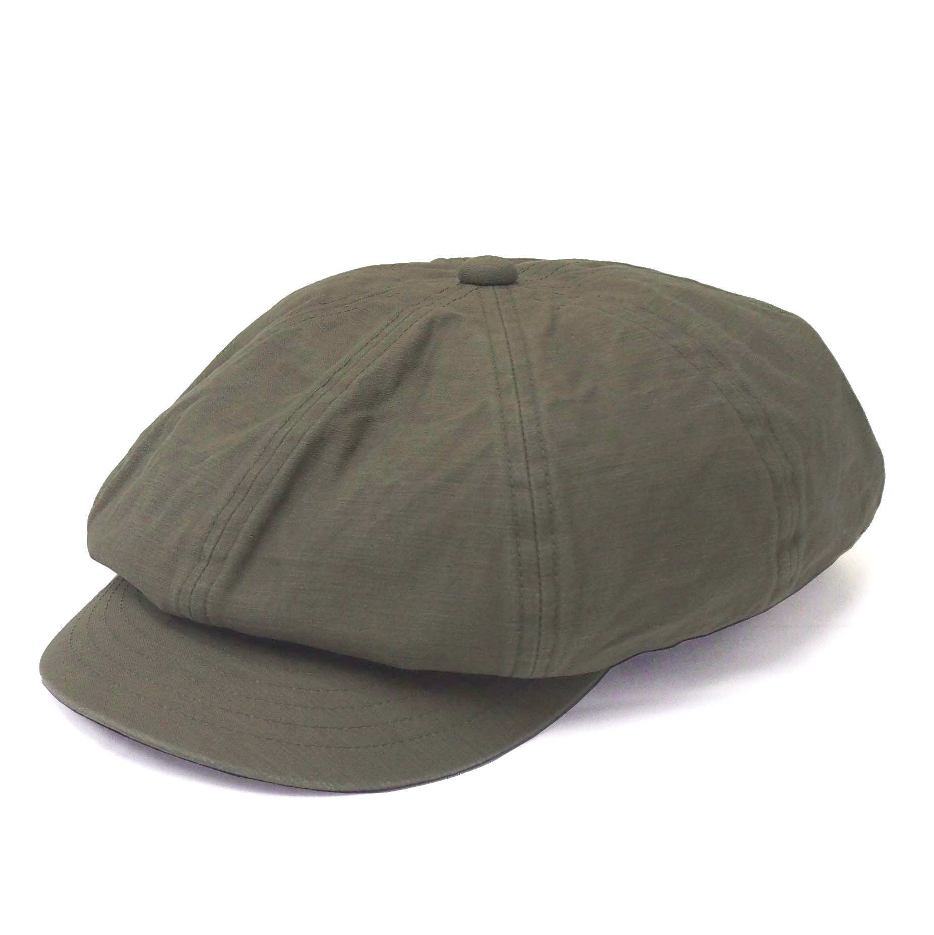 バックサテンニュースボーイキャップ