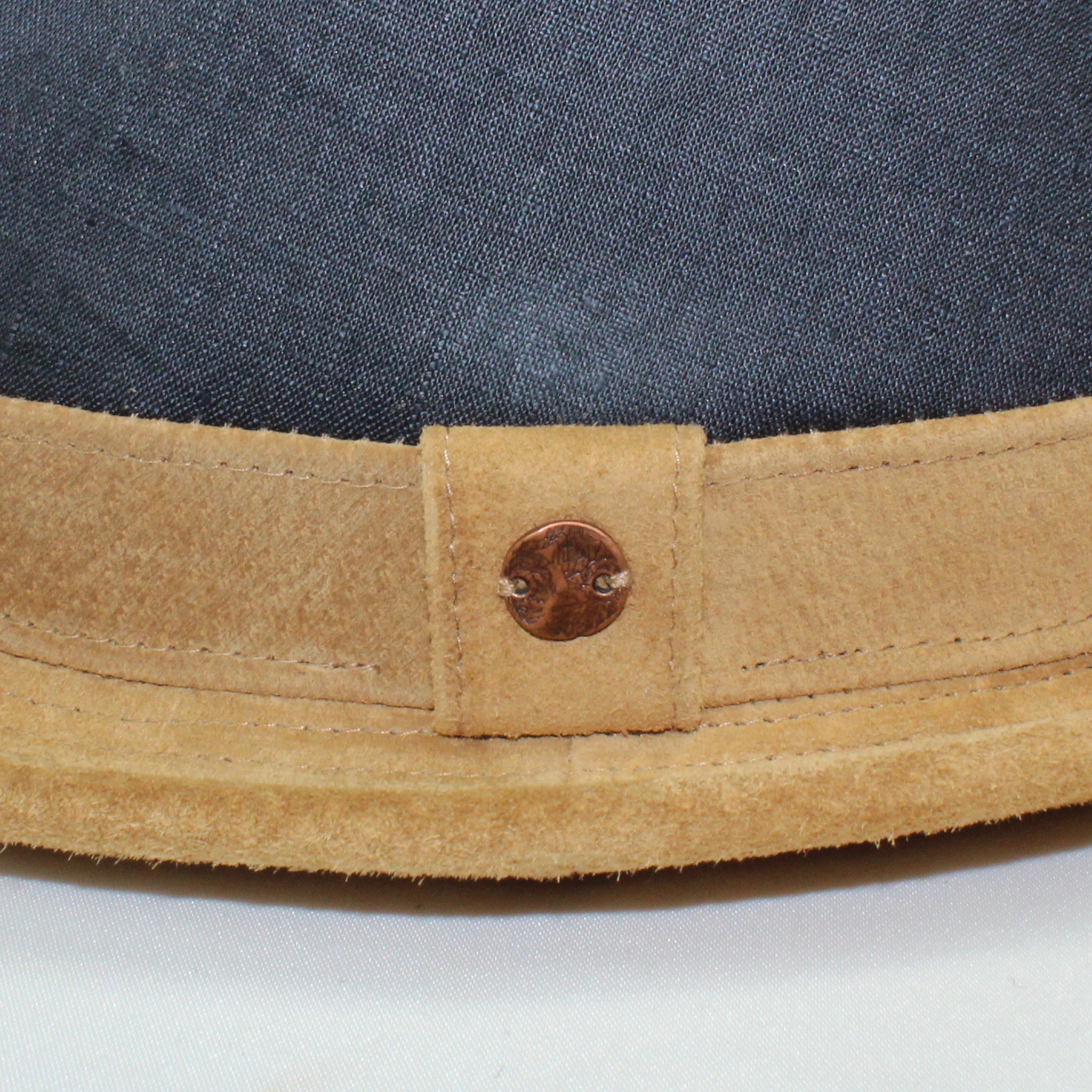 リネン×スエード/中折