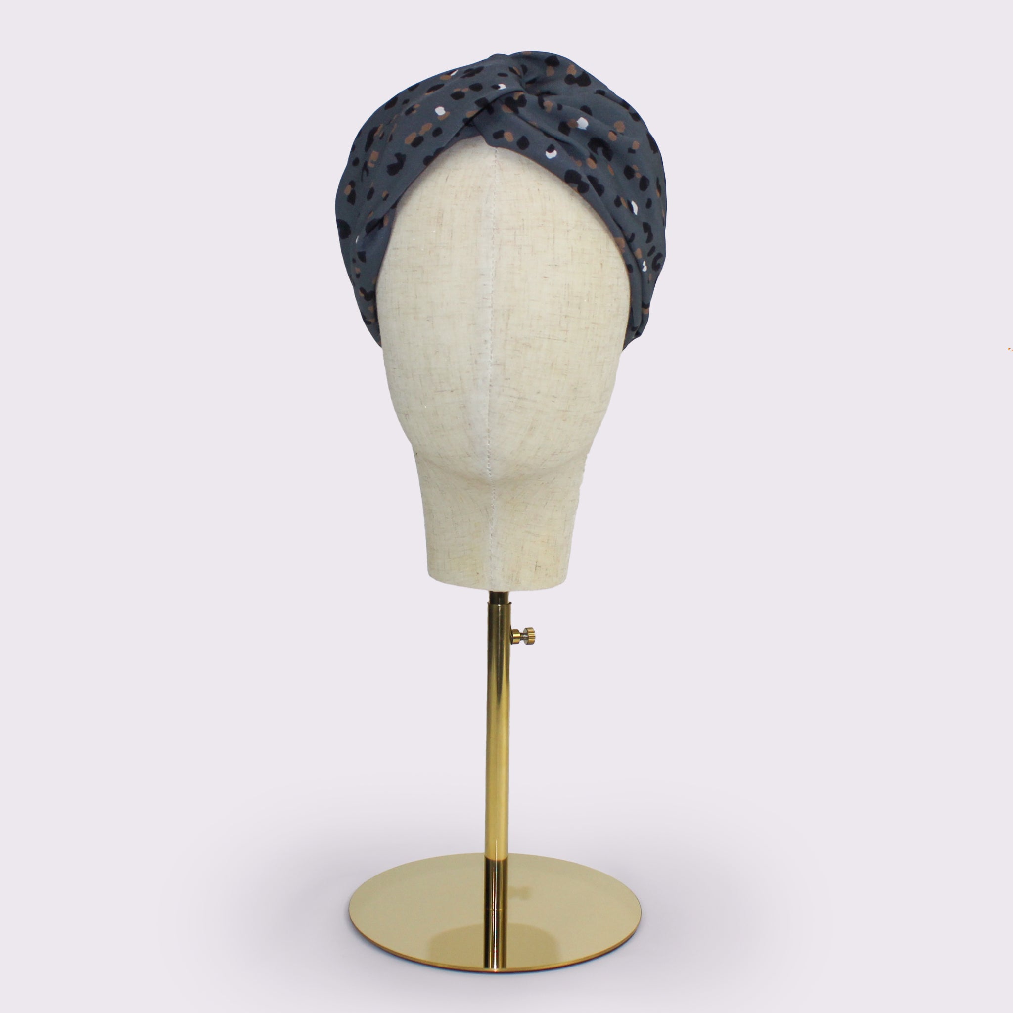 ターバン/ヒョウ柄