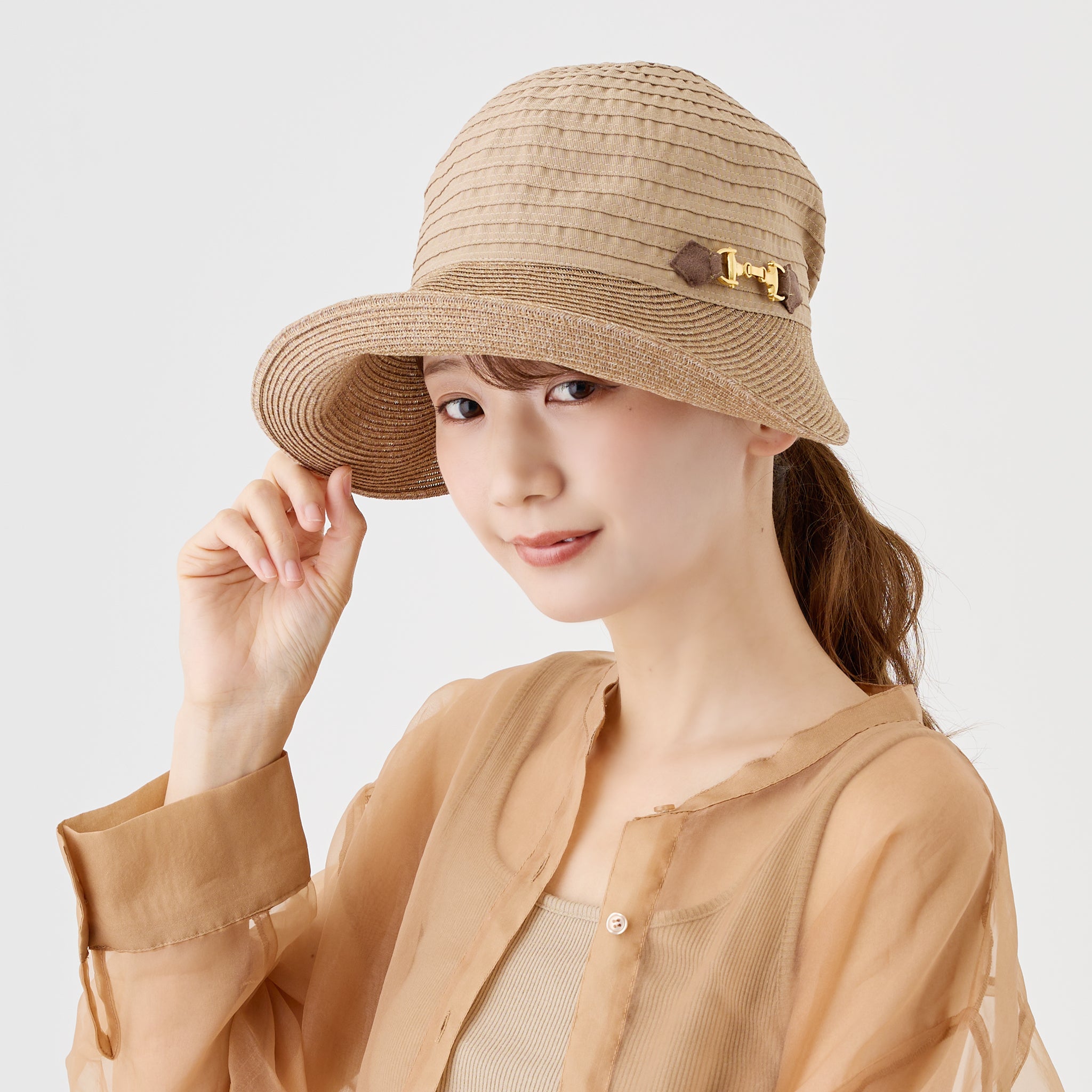 ビット付きワイドブリムジョッキー