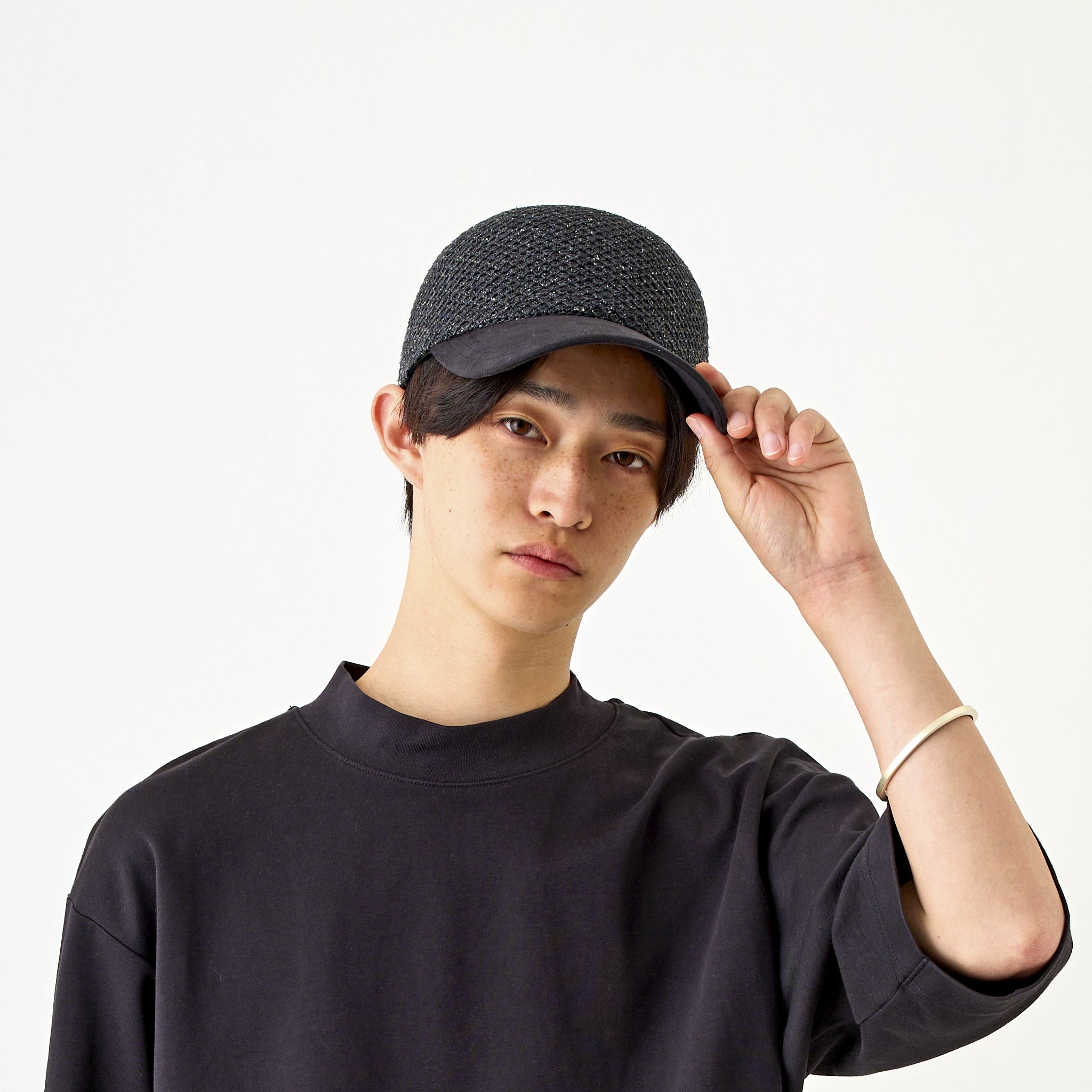 ATRENA つばスエードキャップ