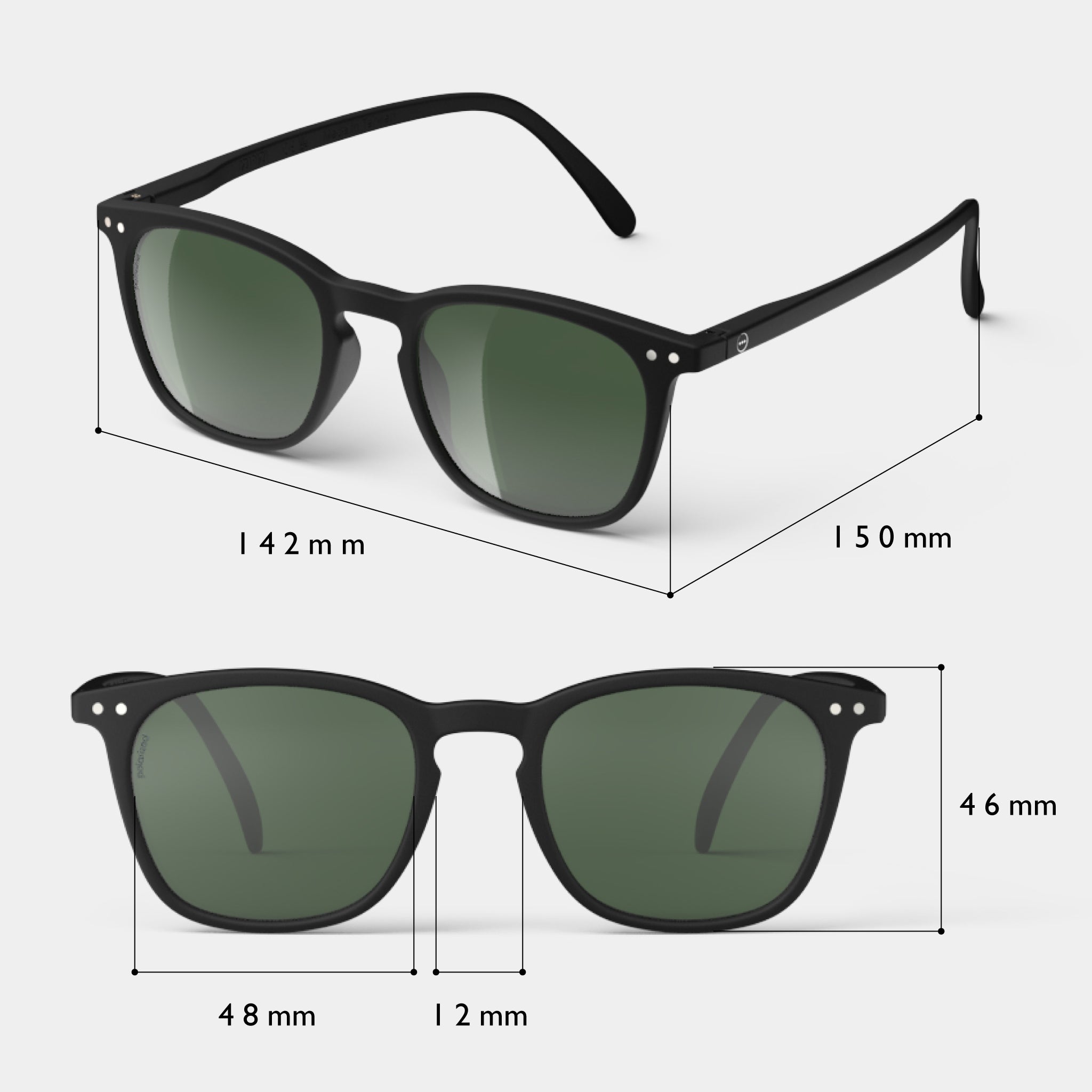 IZIPIZI SUN POLARIZED #E/偏光サングラス