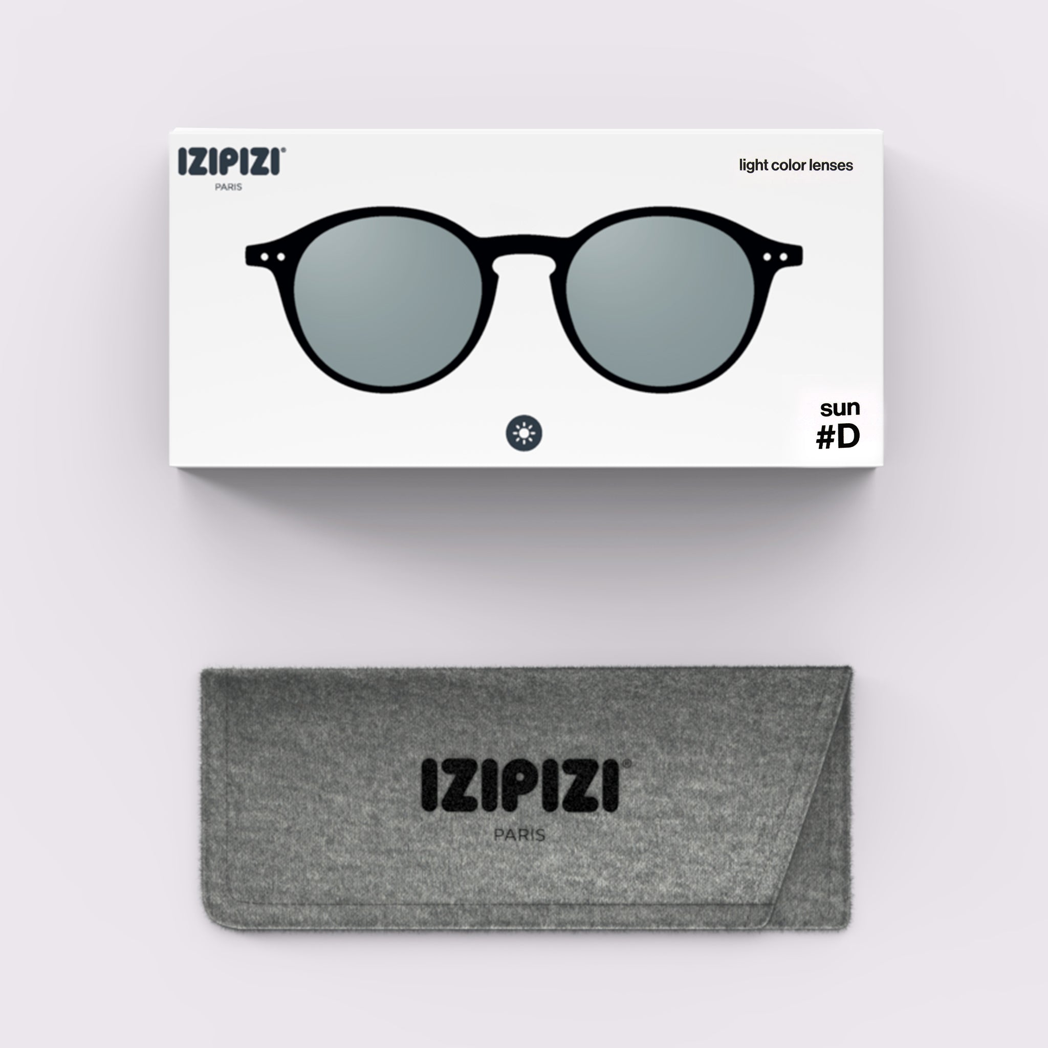 IZIPIZI SUN LIGHT COLOR #D/ライトカラーサングラス