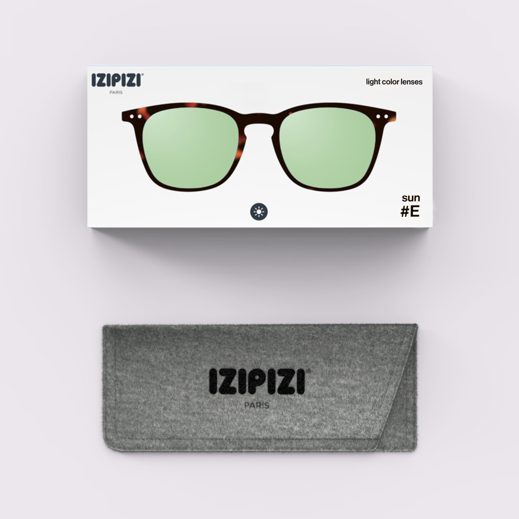 IZIPIZI SUN LIGHT COLOR #E/ライトカラーサングラス