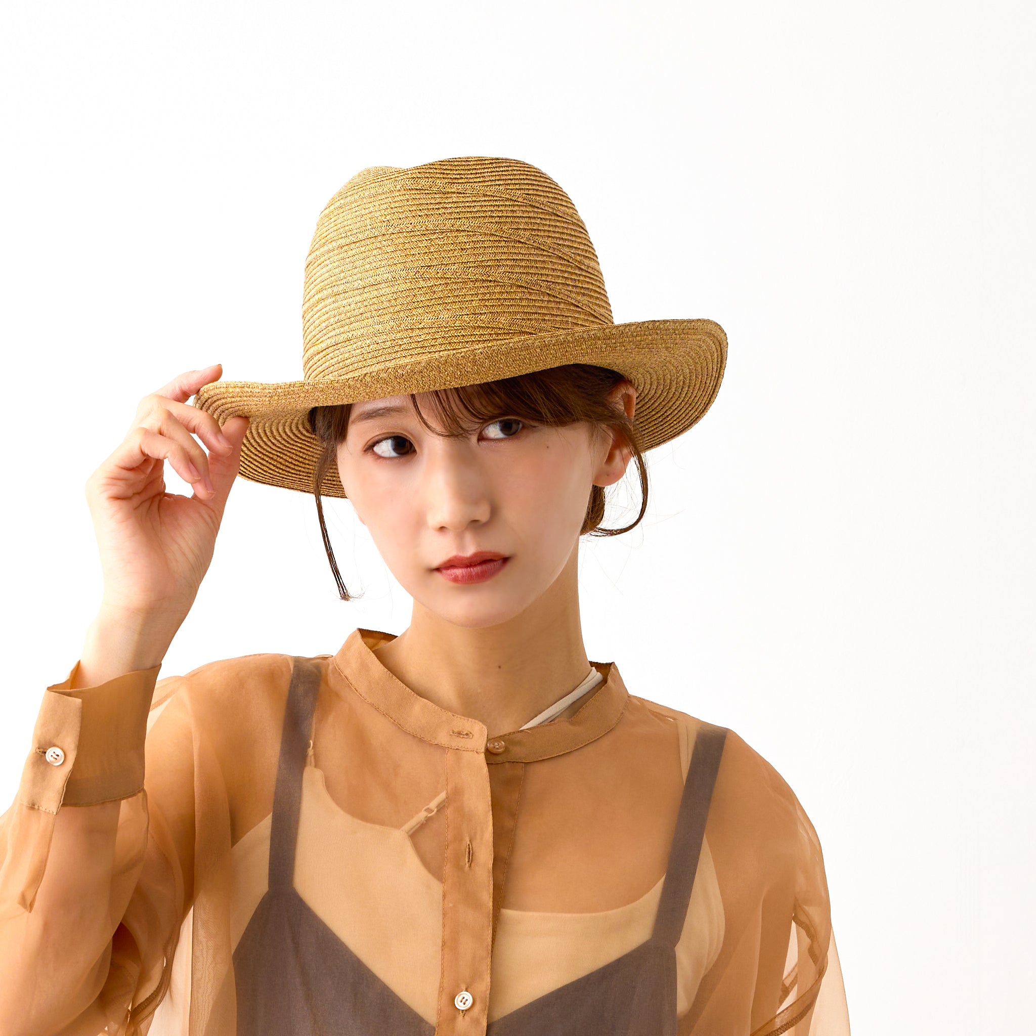 ブレードライン中折れ帽