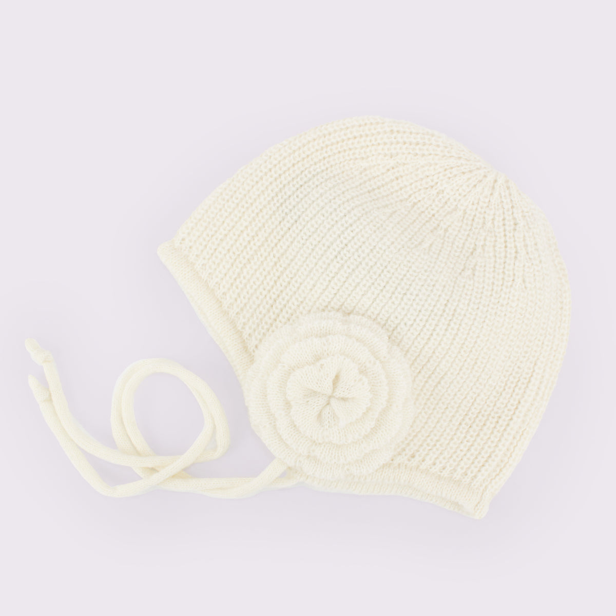 FLOWER FLAP BEANIE