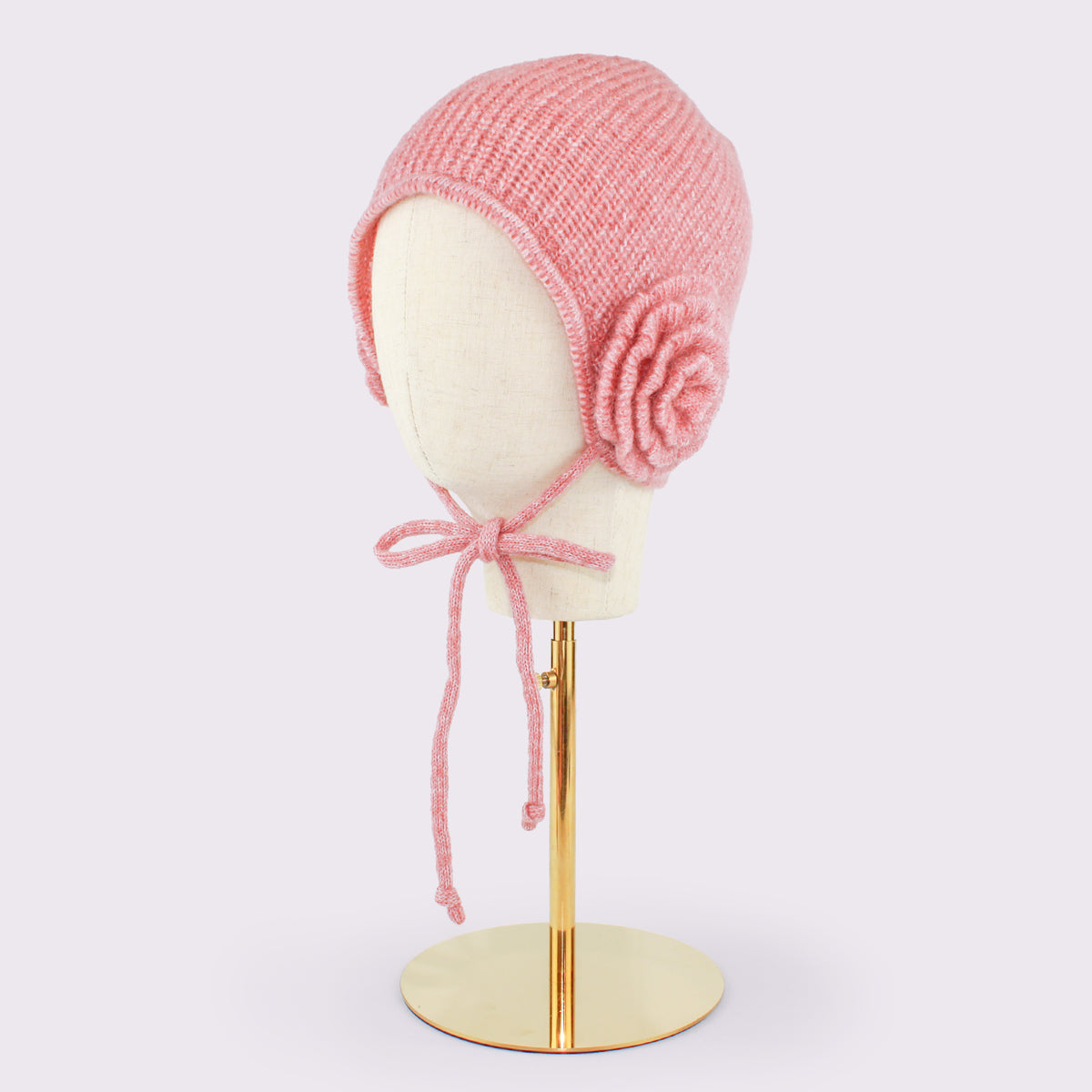 FLOWER FLAP BEANIE