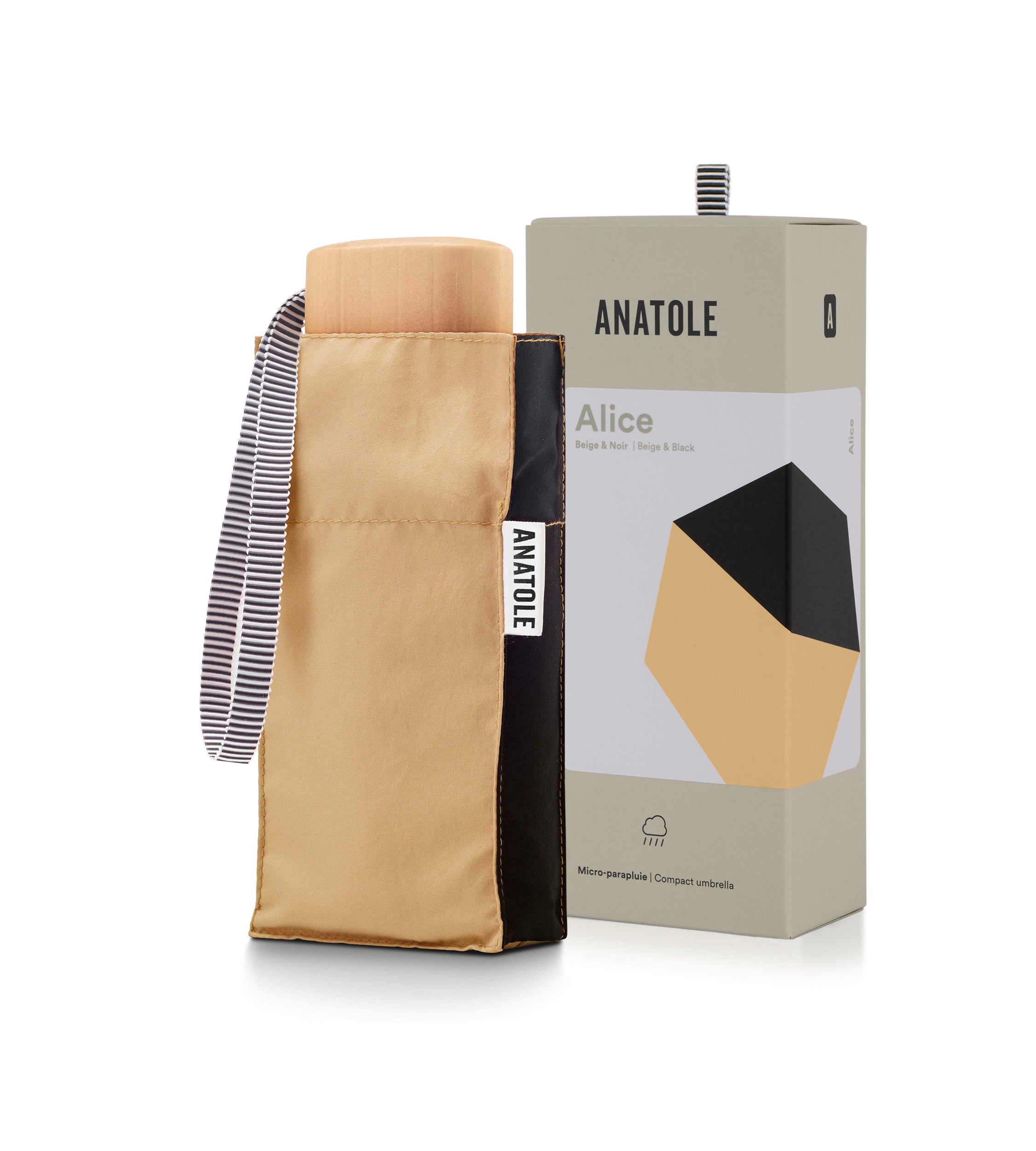 ANATOLE 晴雨兼用傘 UMBRELLAS TWO-TONE/Alice