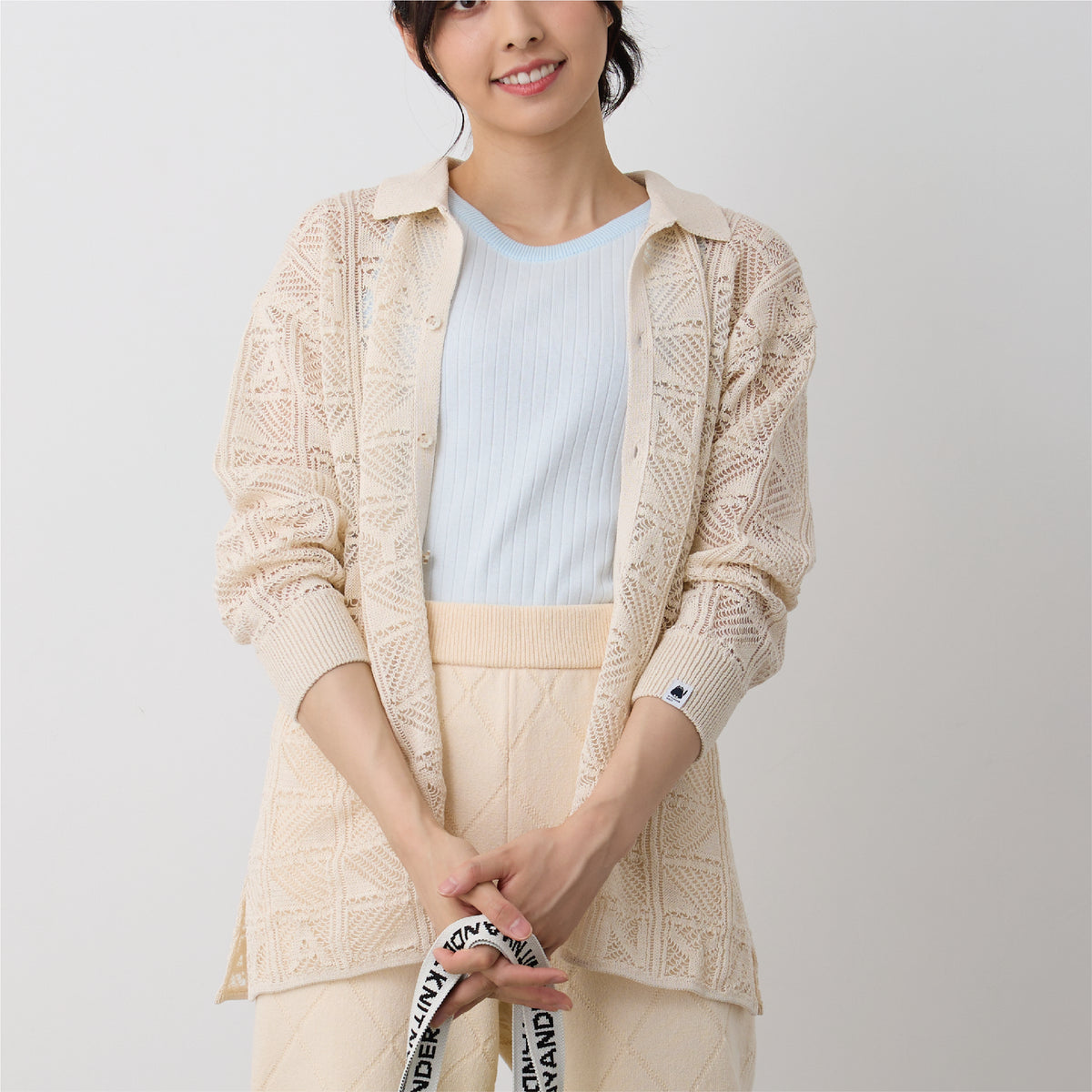 【NYANDER KNIT/ニャンダーニット】 NYA KNIT Shirts ニットシャツ