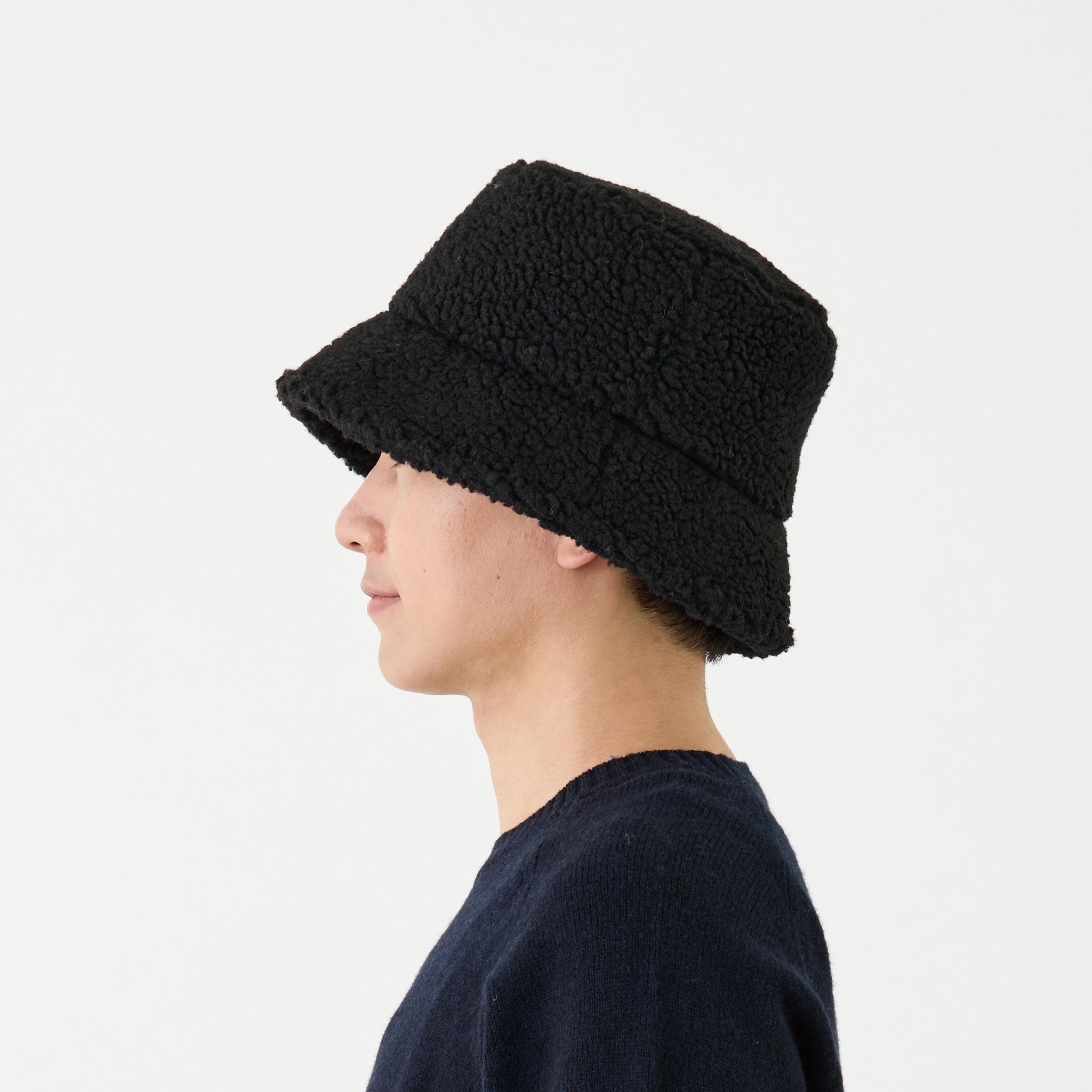 【ホッカルン】ボアバケットハット