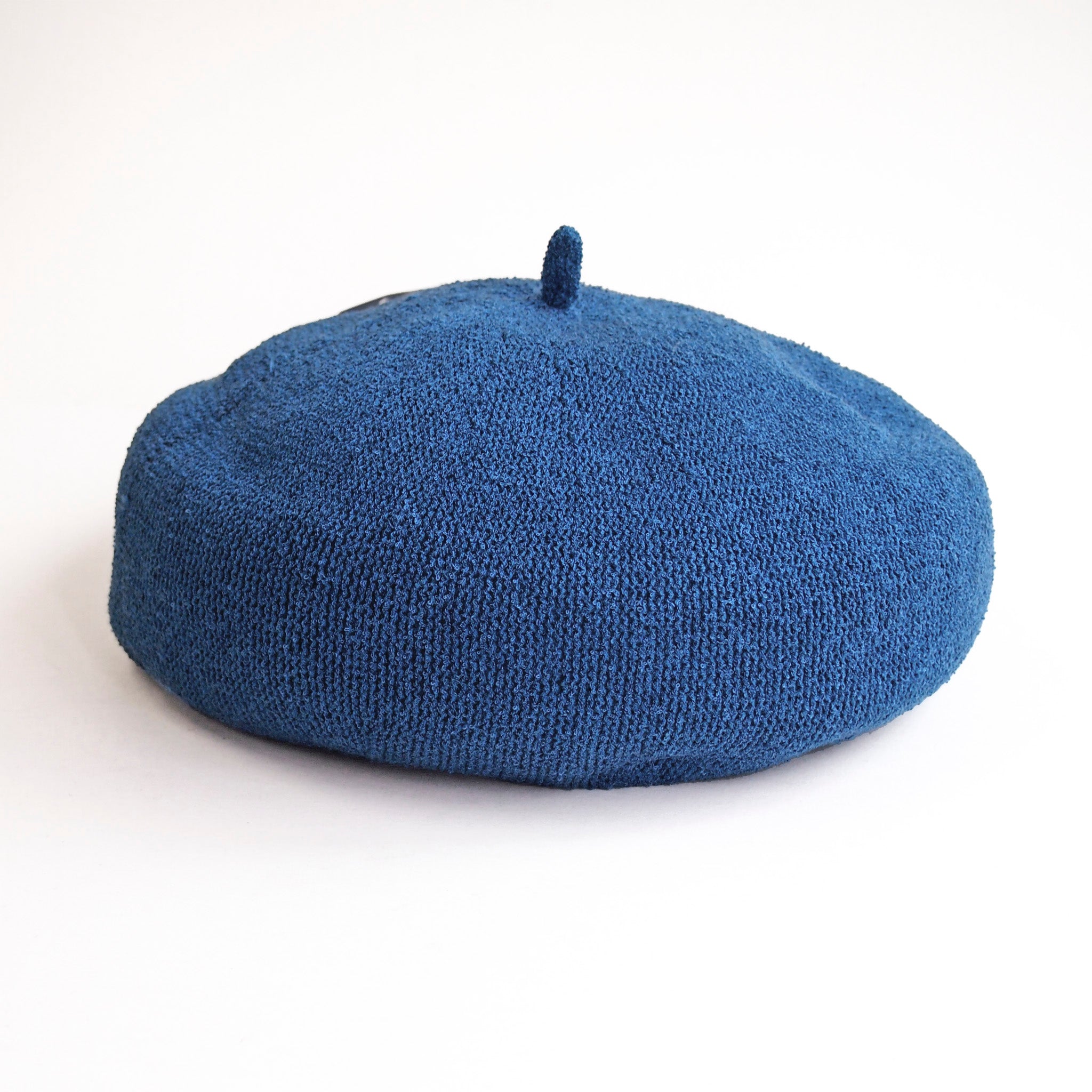 ぽこぽこベレー(マリンブルー)