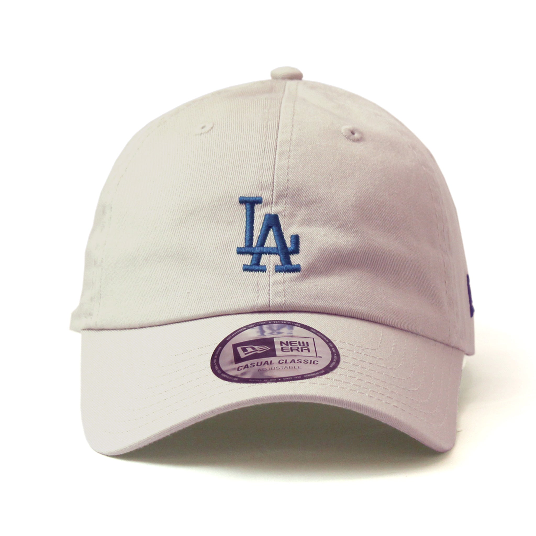 【NEW ERA/ ニューエラ】 カジュアルクラシック MLB Casual Classic ロサンゼルス・ドジャース ミッドロゴ ストーン × ブルー