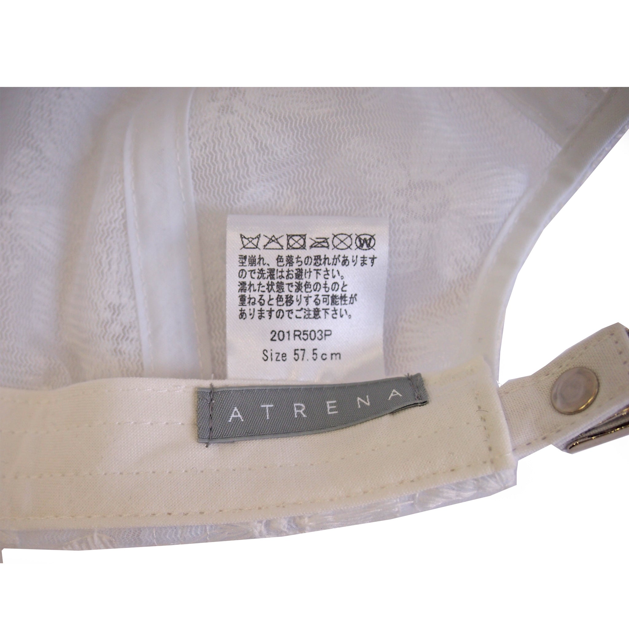 フラワーレースキャップ