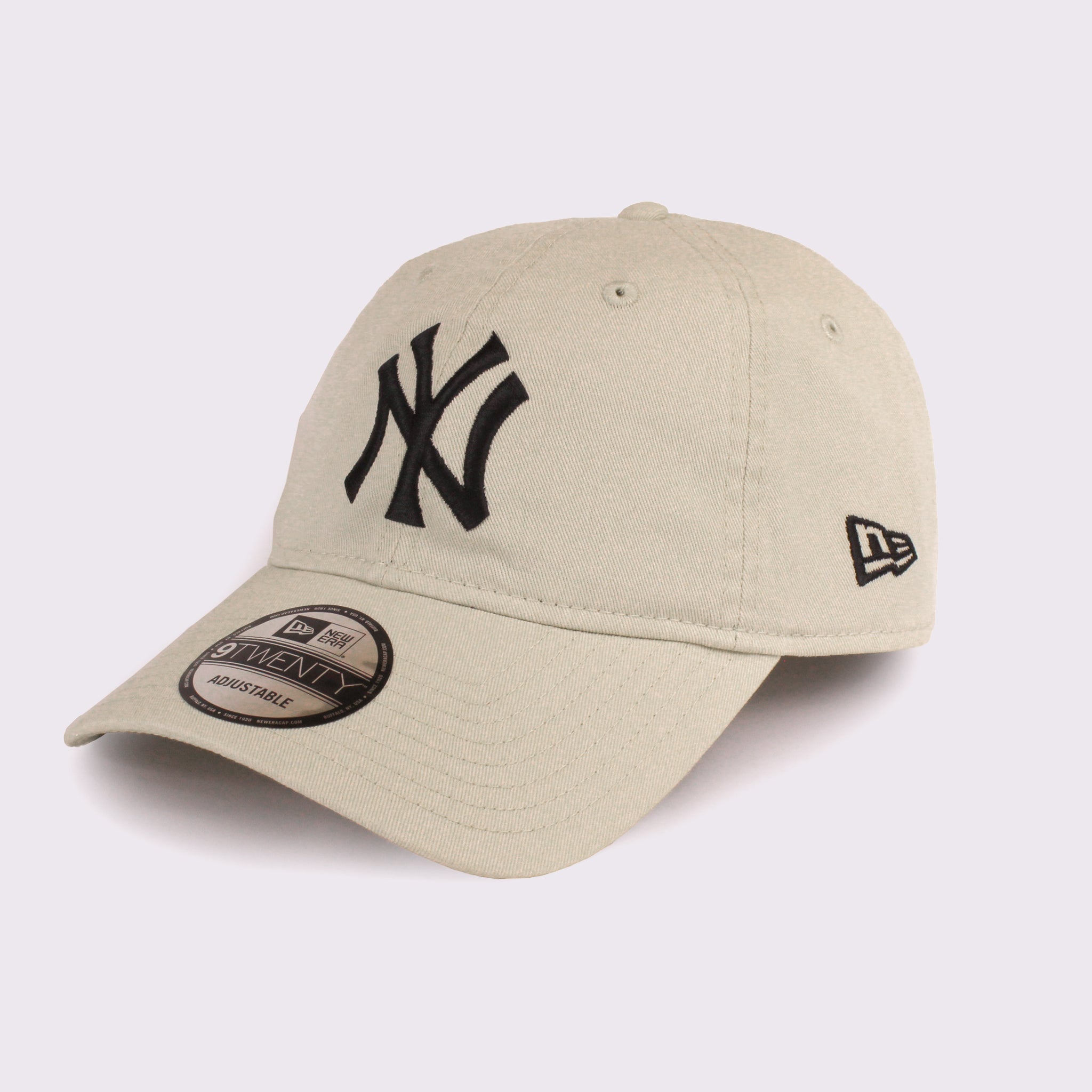 NEW ERA/ニューエラ　9TWENTY ウォッシュドコットン ニューヨーク・ヤンキース アイボリー × ブラック