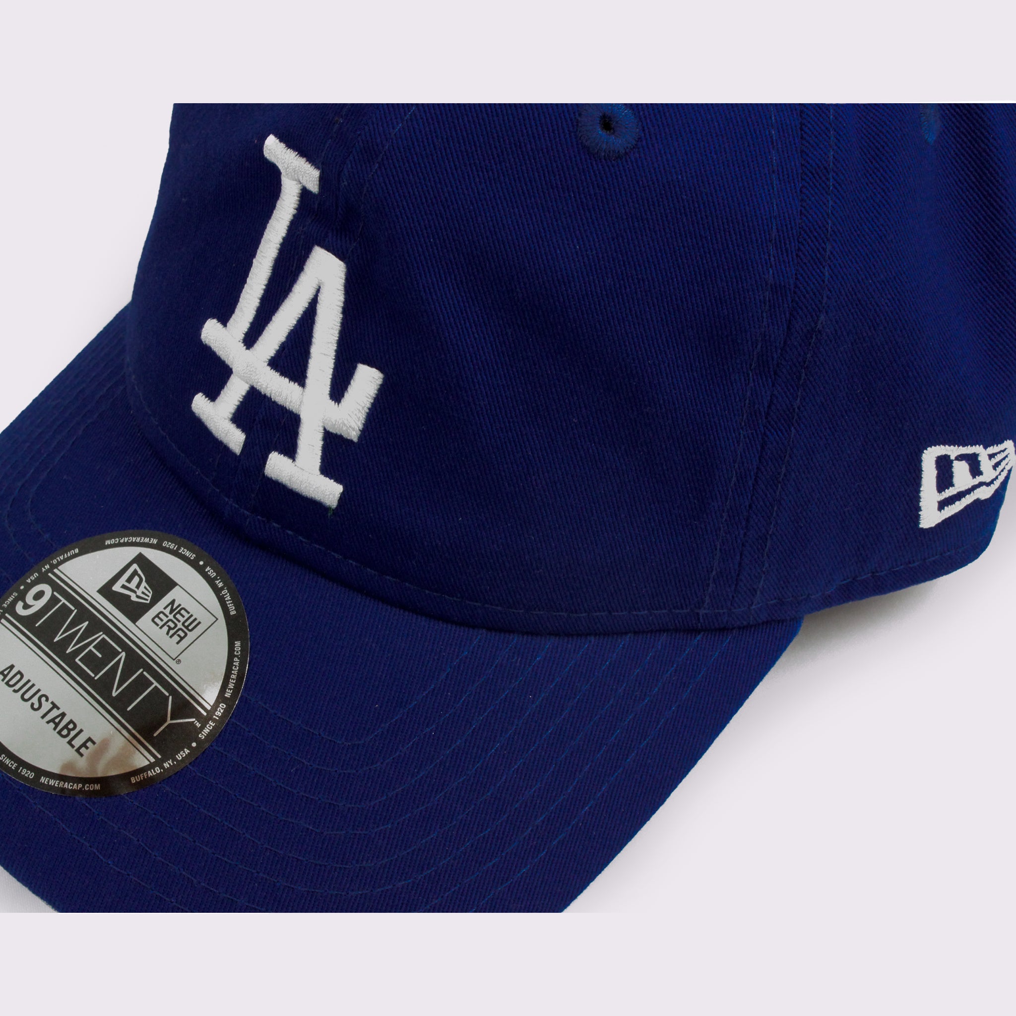 NEW ERA/ニューエラ 9TWENTY クロスストラップ ウォッシュドコットン ロサンゼルス・ドジャース ダークロイヤル × ホワイト