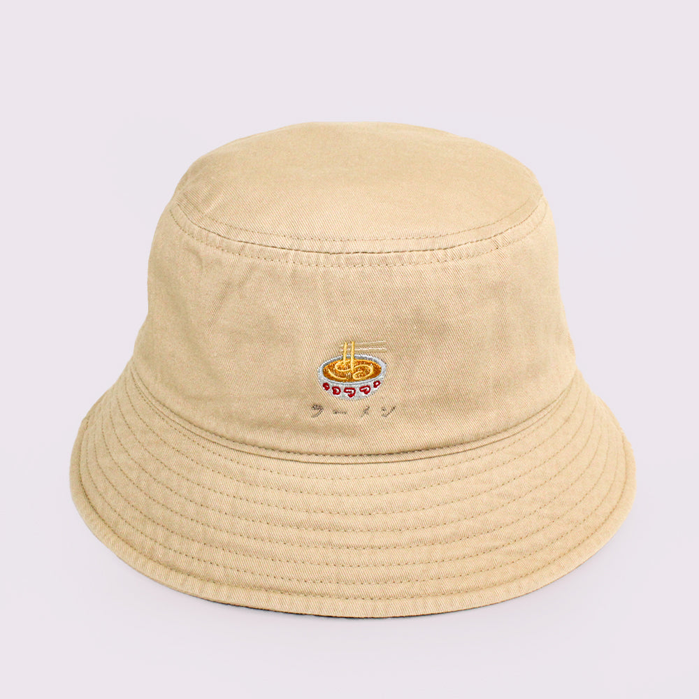 ラーメンHAT 刺繍バケットハット