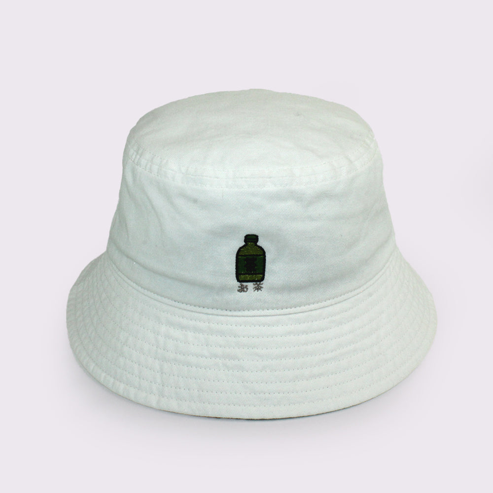 お茶HAT 刺繍バケットハット