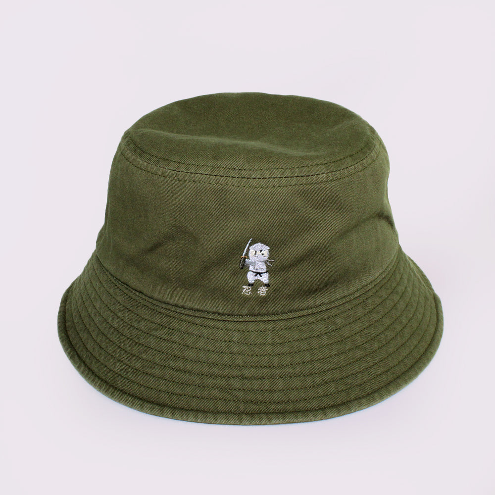 忍者HAT 刺繍バケットハット