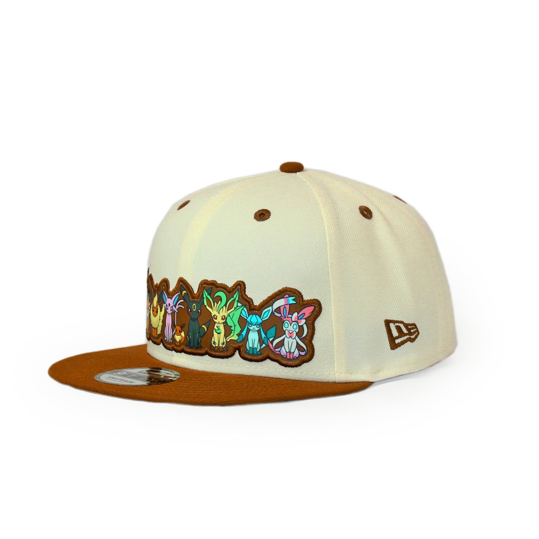 NEW ERA ニューエラ   9FIFTY Pokémon ポケモン イーブイフレンズ クロームホワイト ブラウンバイザー 14124337 |【公式】帽子専門店 ATRENA（アトレナ） オンラインストア