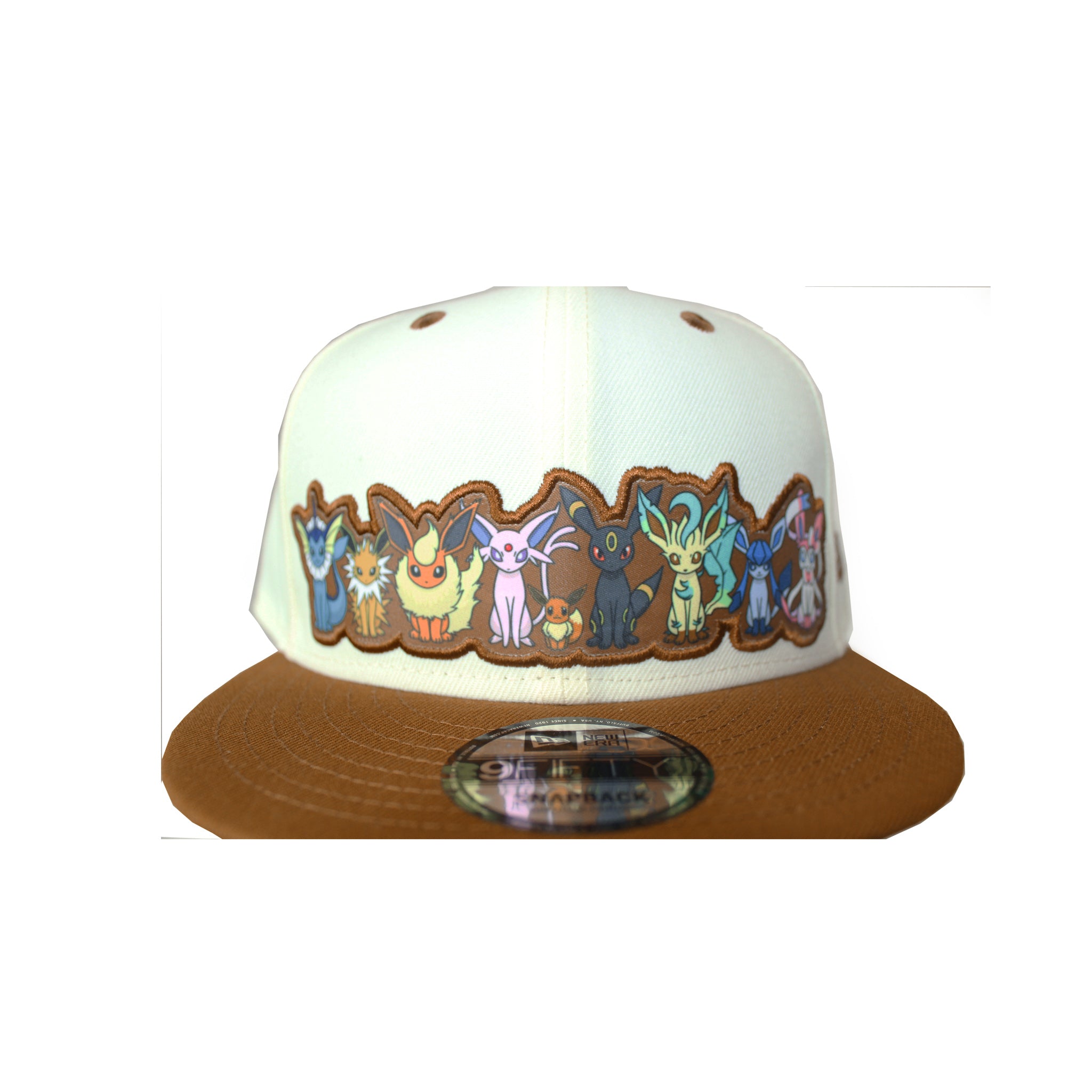 NEW ERA ニューエラ   9FIFTY Pokémon ポケモン イーブイフレンズ クロームホワイト ブラウンバイザー 14124337 |【公式】帽子専門店 ATRENA（アトレナ） オンラインストア