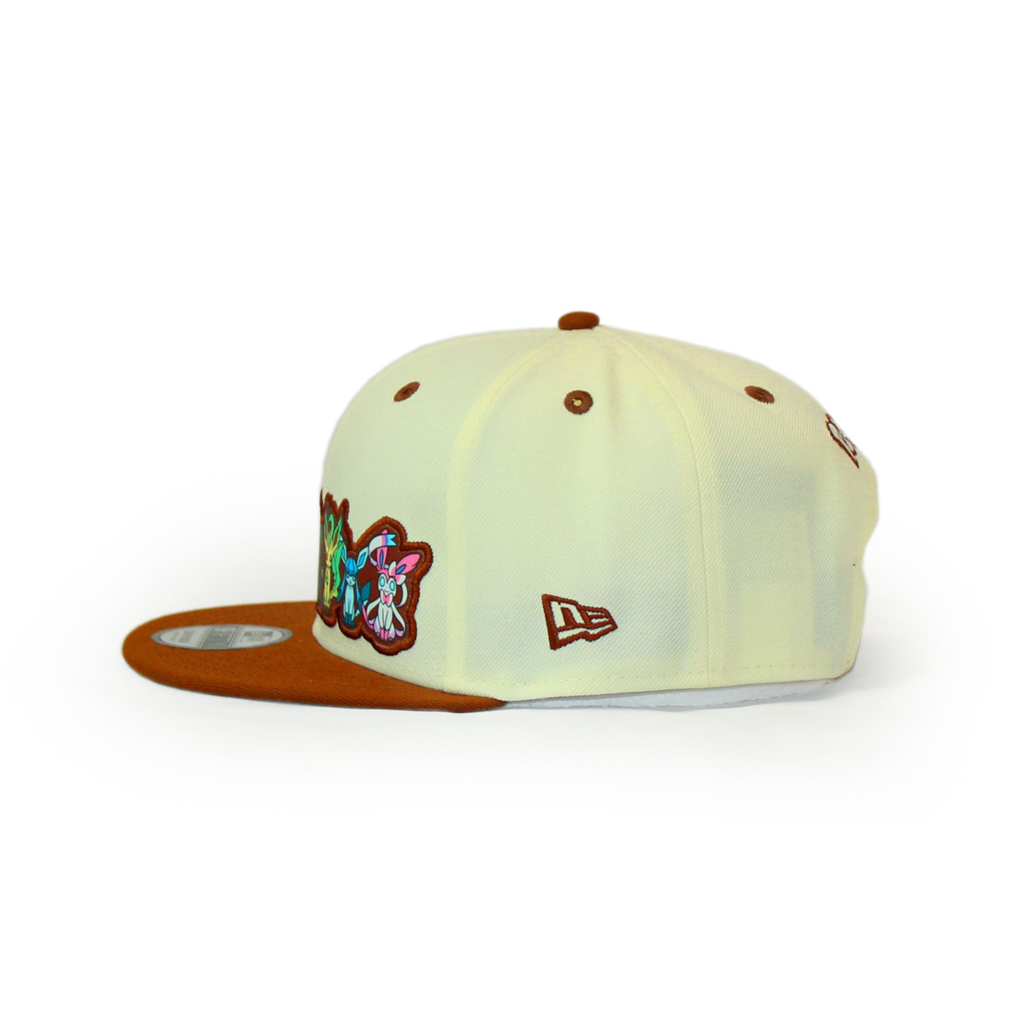 NEW ERA ニューエラ   9FIFTY Pokémon ポケモン イーブイフレンズ クロームホワイト ブラウンバイザー 14124337 |【公式】帽子専門店 ATRENA（アトレナ） オンラインストア