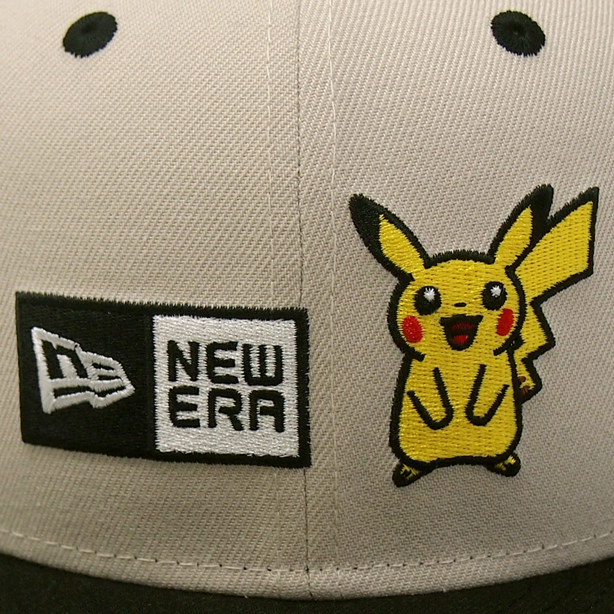 NEW ERA ニューエラ  59FIFTY Pokémon ポケモン ピカチュウ ボックスロゴ ストーン ブラックバイザー 14124364  7 3/8 |【公式】帽子専門店 ATRENA（アトレナ） オンラインストア