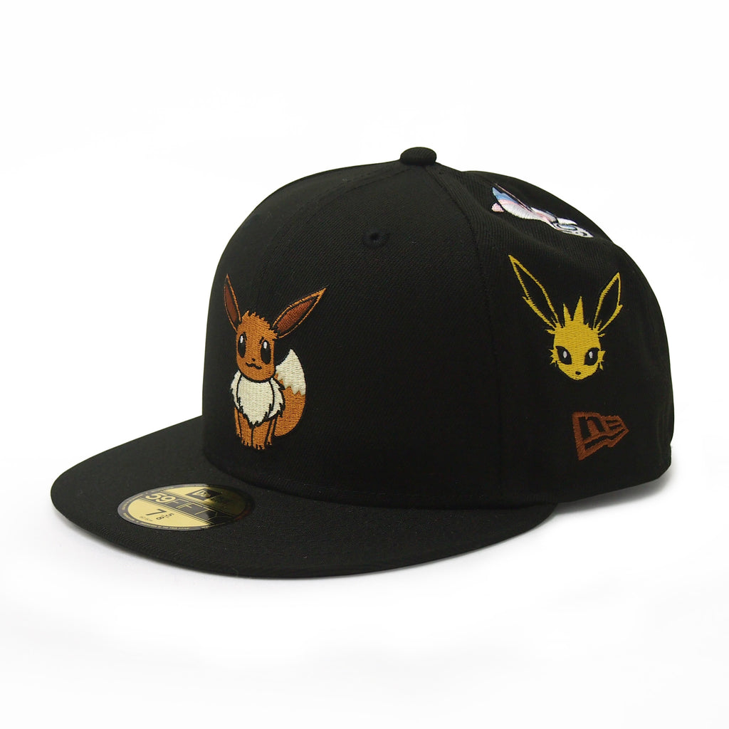 NEW ERA ニューエラ 59FIFTY Pokémon ポケモン イーブイフレンズ ブラック 14124365 7 5/8