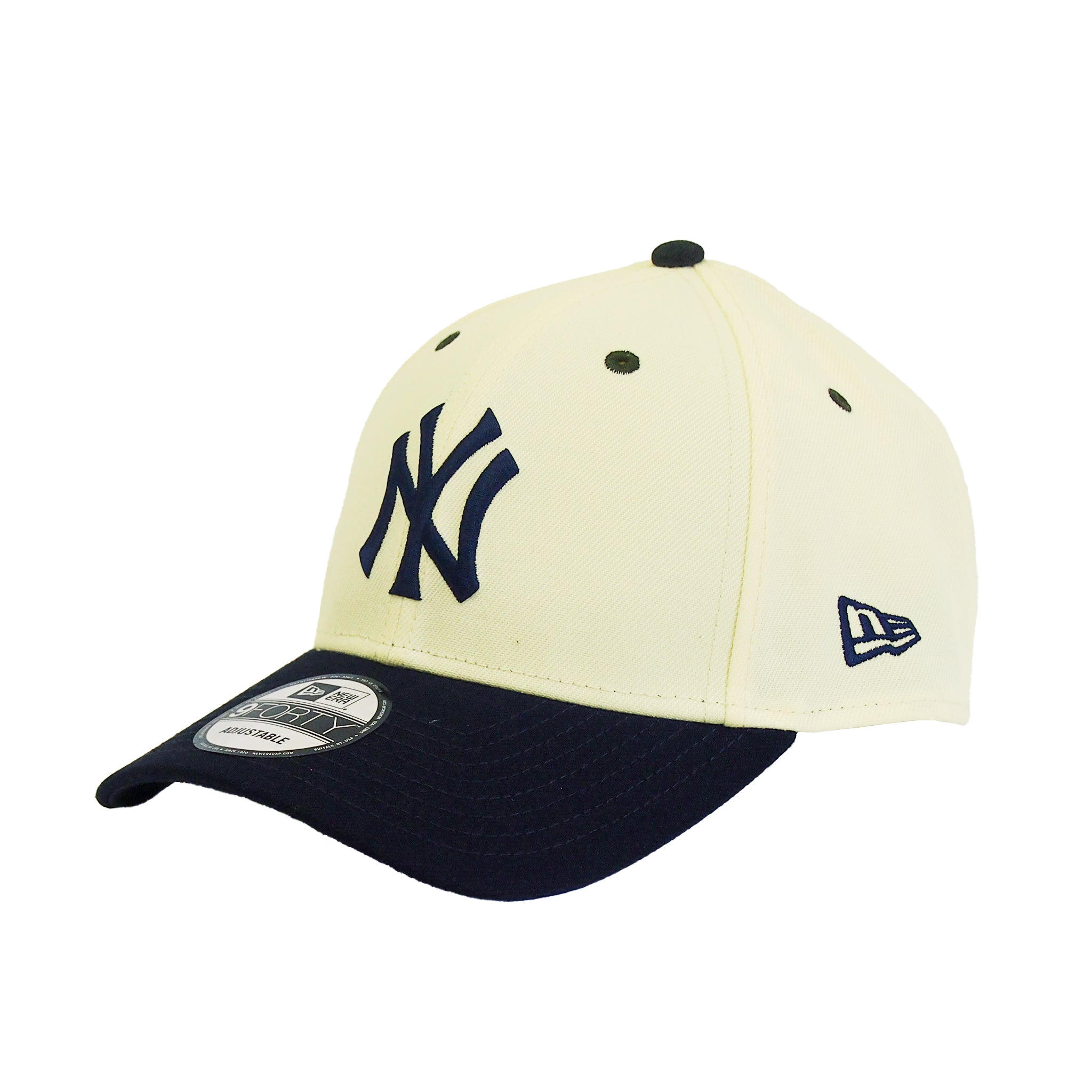 NEW ERA 9FORTY MLB Color Custom ニューヨーク・ヤンキース クローム バイザーネイビー