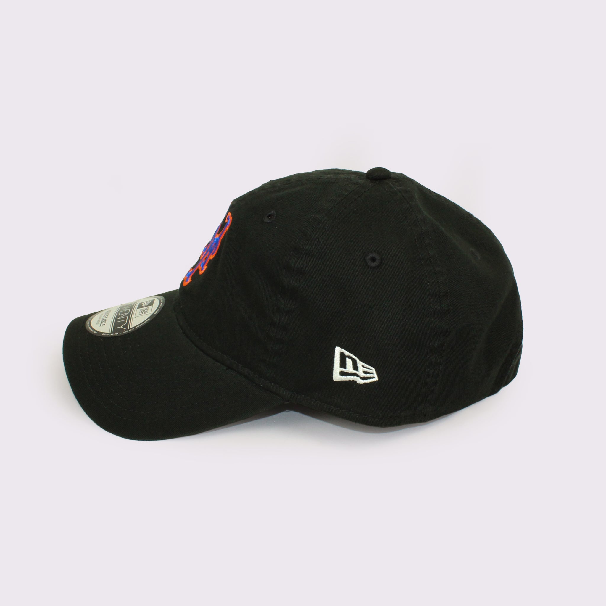 NEW ERA 9TWENTY MLB Side Patch ニューヨーク・メッツ ブラック M/L