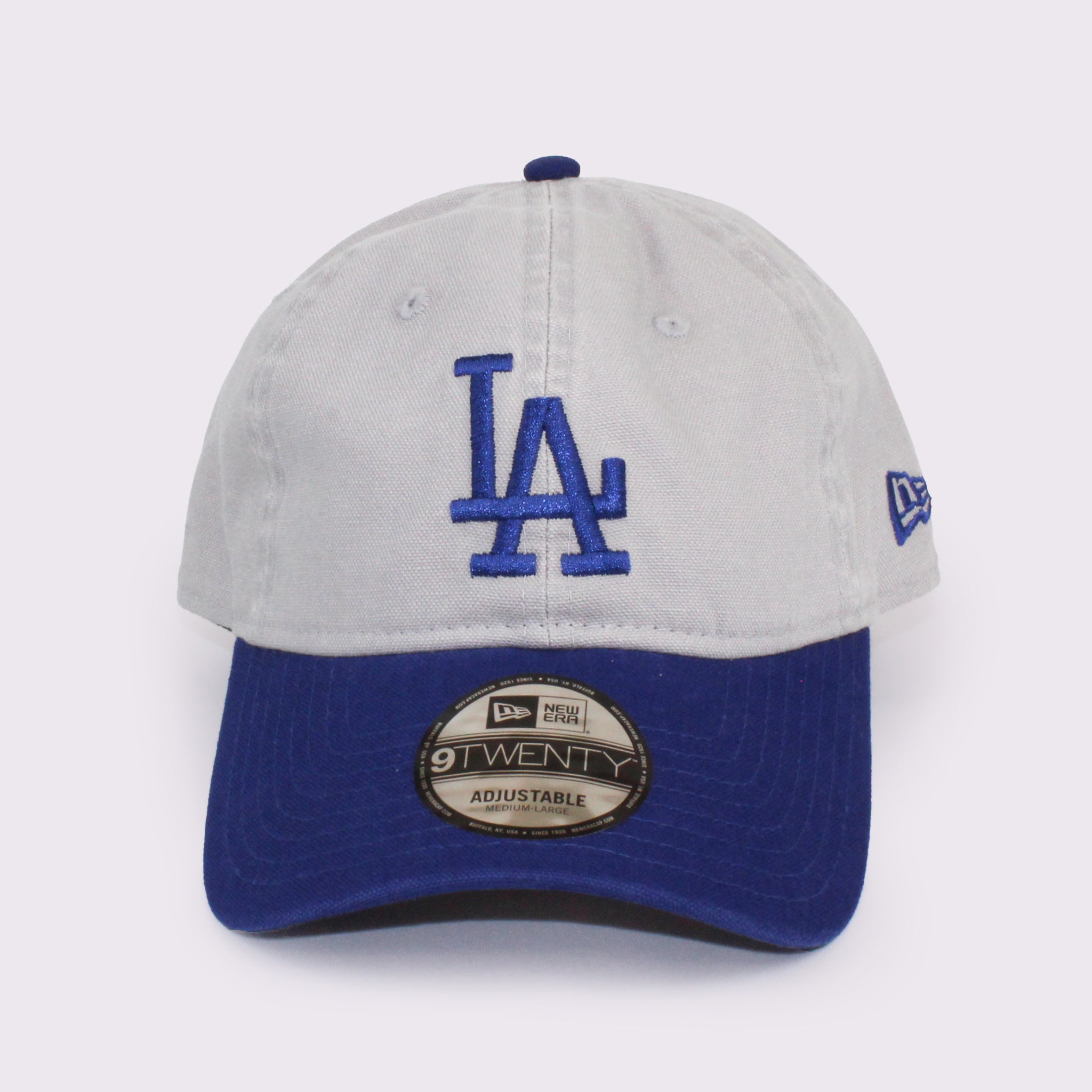 NEW ERA 9TWENTY Washed Duck ロサンゼルス・ドジャース グレー ダークロイヤルバイザー |【公式】帽子専門店 ATRENA（アトレナ） オンラインストア