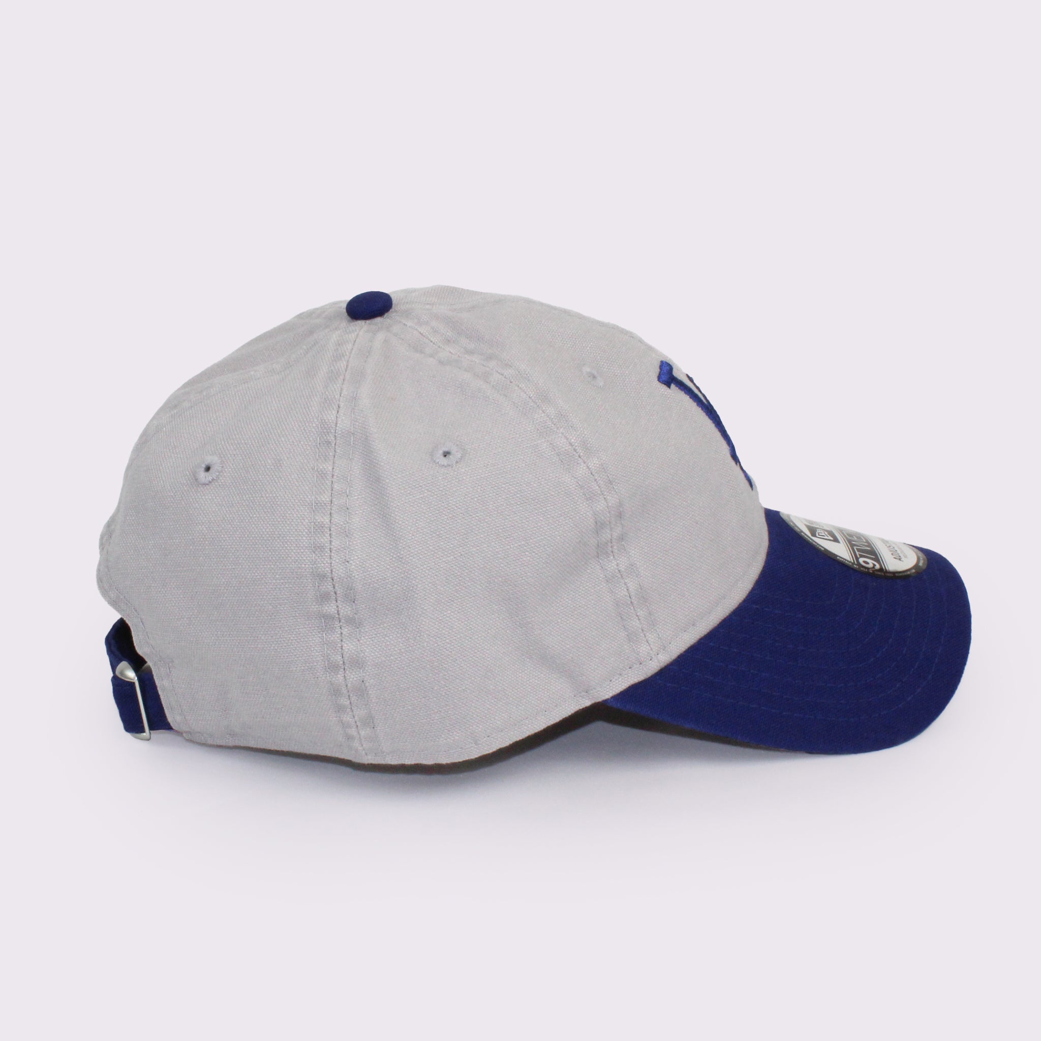 NEW ERA 9TWENTY Washed Duck ロサンゼルス・ドジャース グレー ダークロイヤルバイザー |【公式】帽子専門店 ATRENA（アトレナ） オンラインストア