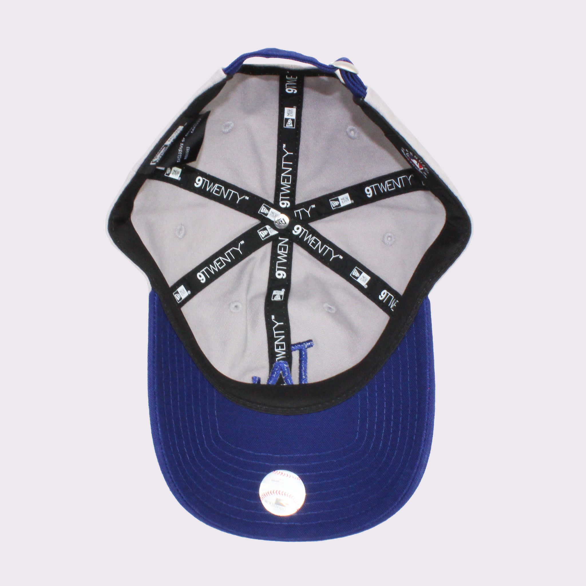 NEW ERA 9TWENTY Washed Duck ロサンゼルス・ドジャース グレー ダークロイヤルバイザー |【公式】帽子専門店 ATRENA（アトレナ） オンラインストア