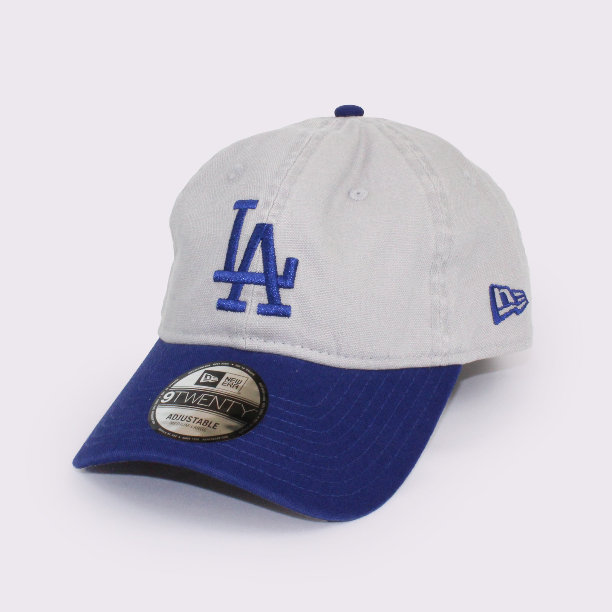 NEW ERA 9TWENTY Washed Duck ロサンゼルス・ドジャース グレー ダークロイヤルバイザー |【公式】帽子専門店 ATRENA（アトレナ） オンラインストア