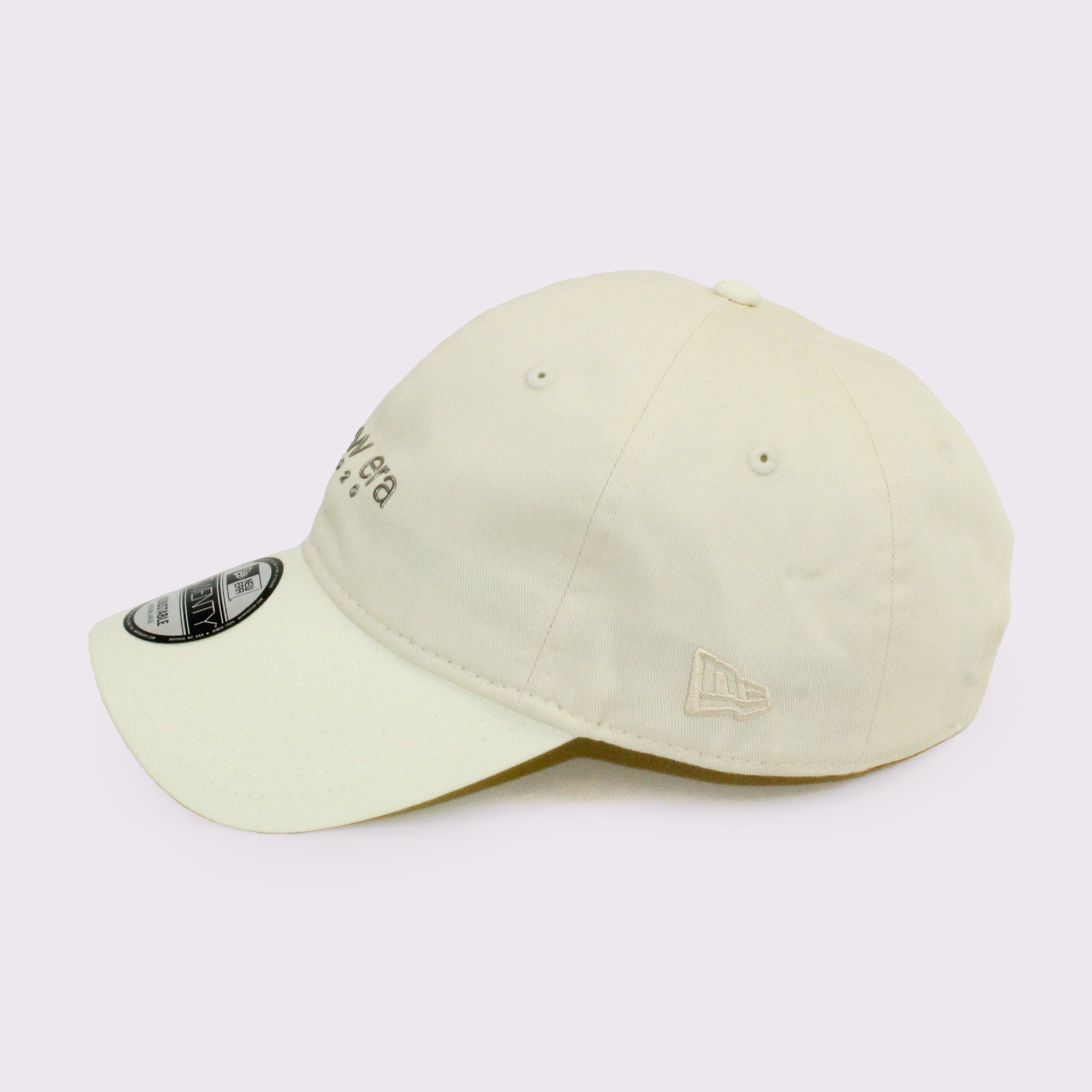 NEW ERA 9TWENTY 2-Tone TPUロゴ ライトクリーム ホワイトバイザー |【公式】帽子専門店 ATRENA（アトレナ） オンラインストア