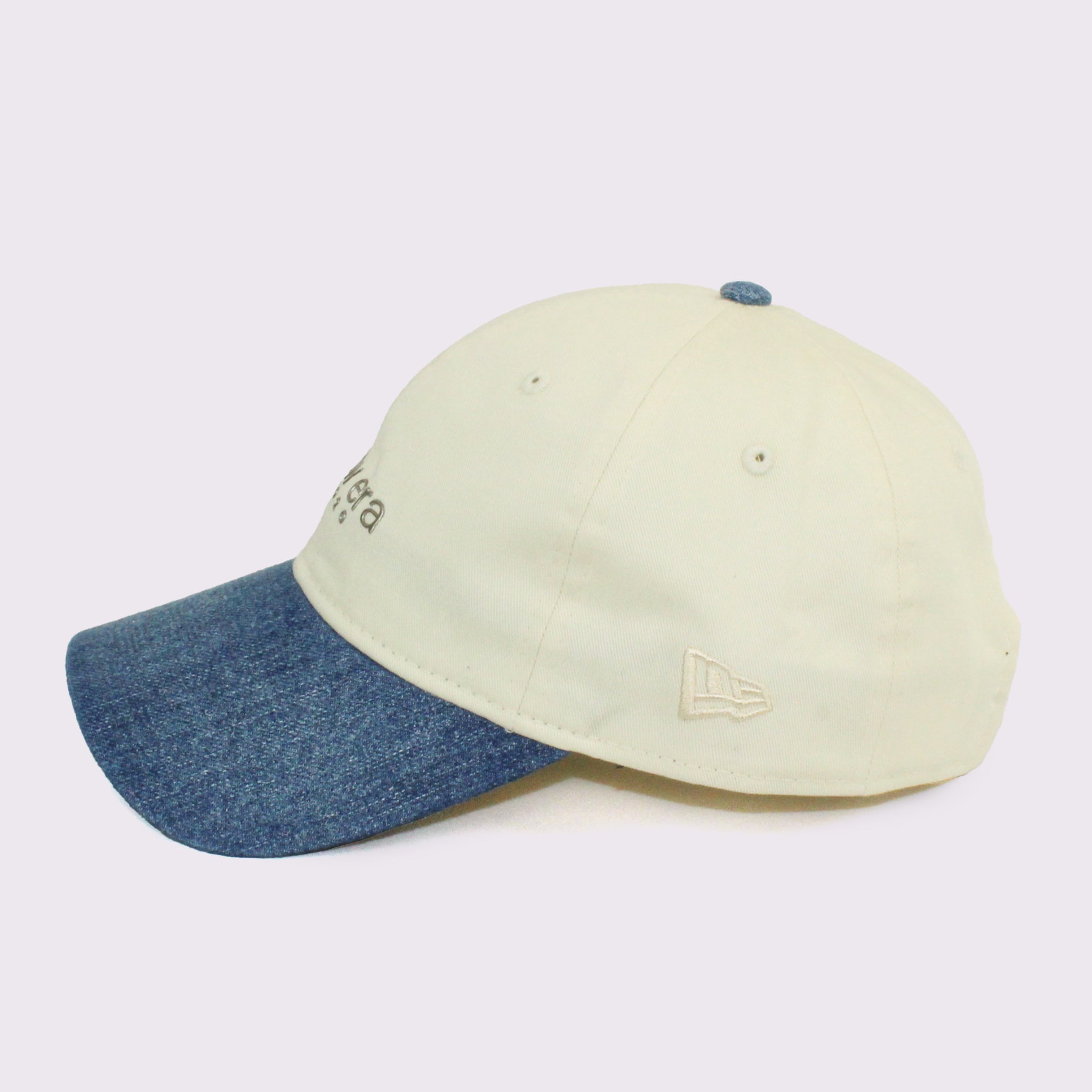 NEW ERA 9TWENTY 2-Tone TPUロゴ ライトクリーム ウォッシュドデニムバイザー |【公式】帽子専門店 ATRENA（アトレナ） オンラインストア