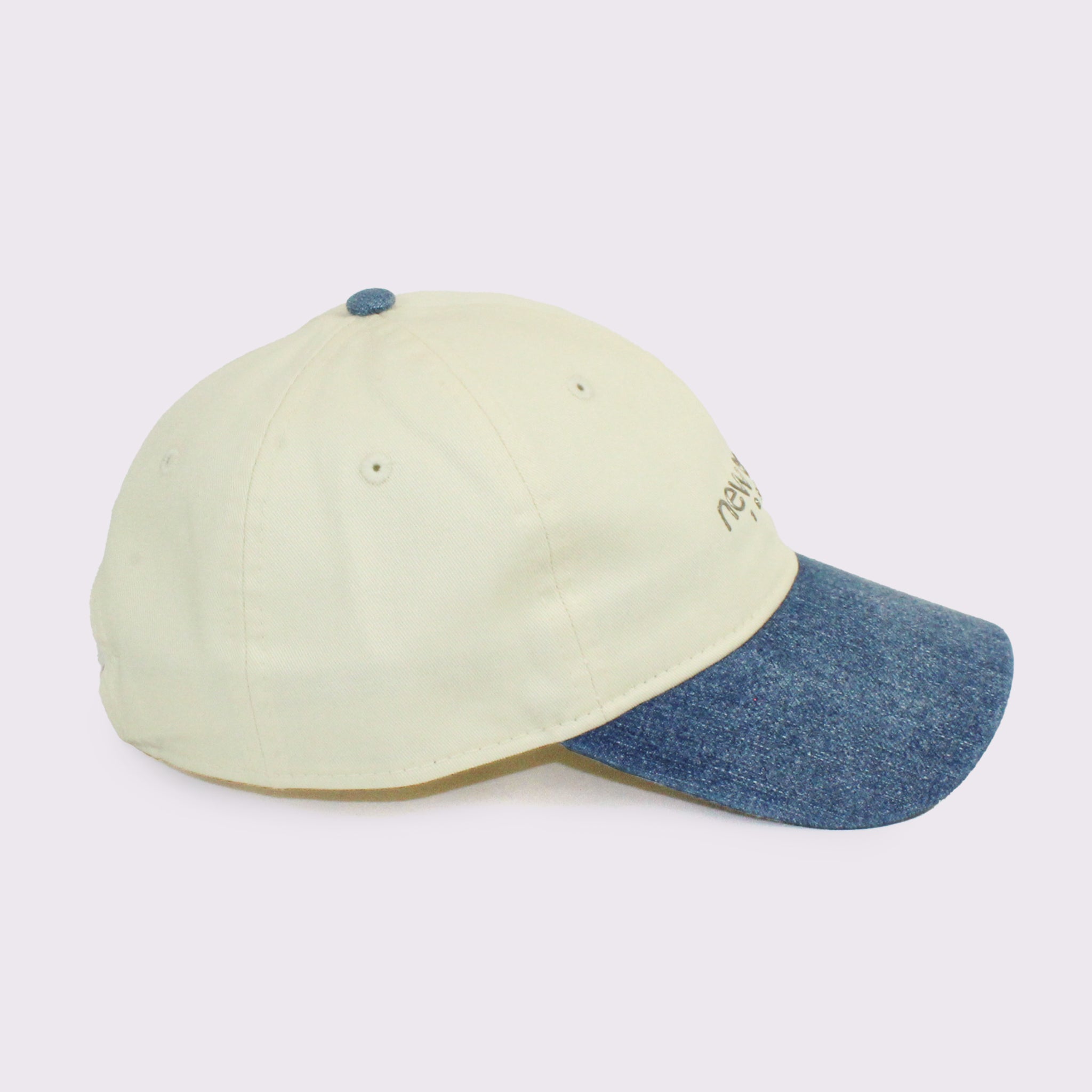 NEW ERA 9TWENTY 2-Tone TPUロゴ ライトクリーム ウォッシュドデニムバイザー |【公式】帽子専門店 ATRENA（アトレナ） オンラインストア