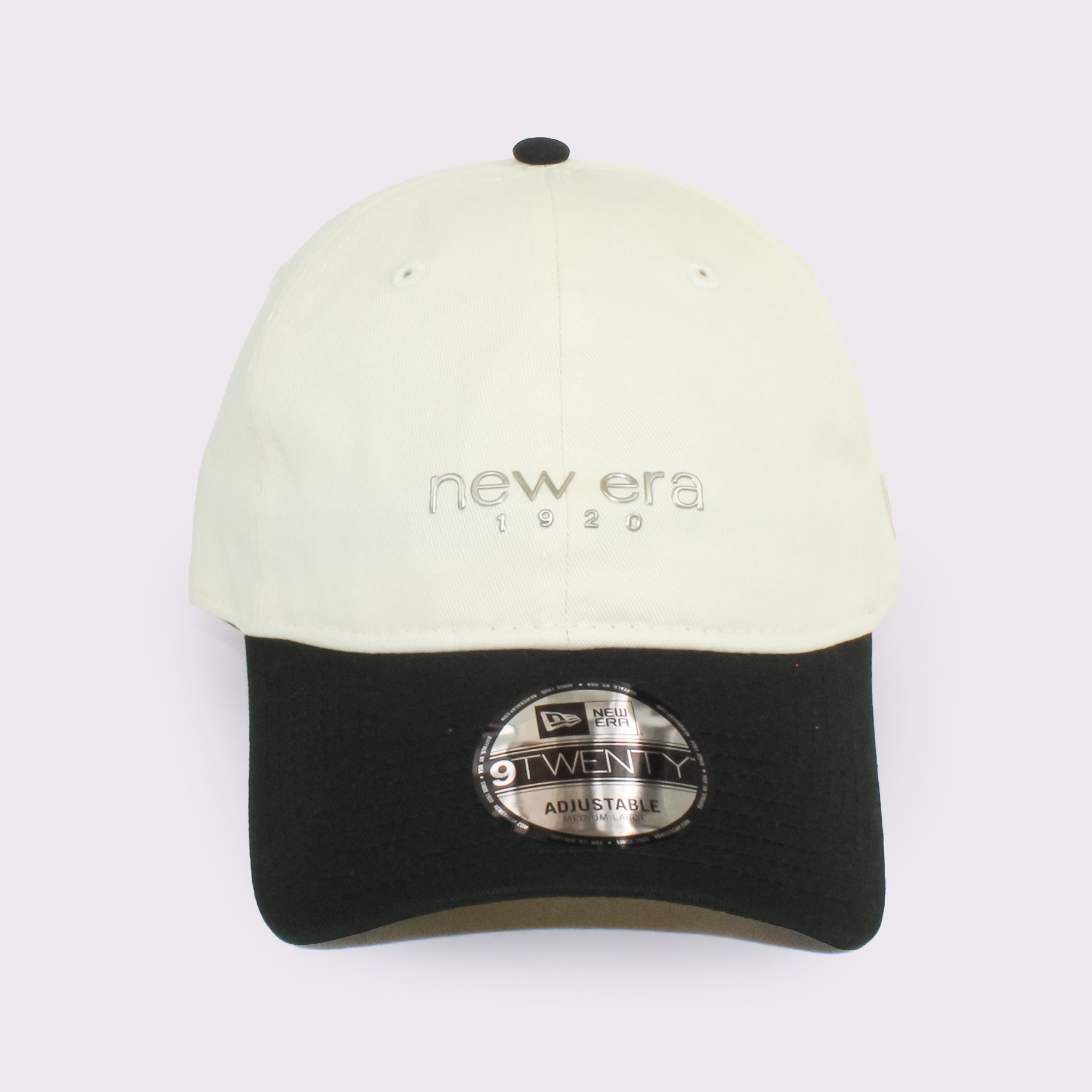 NEW ERA 9TWENTY 2-Tone TPUロゴ ライトクリーム ブラック