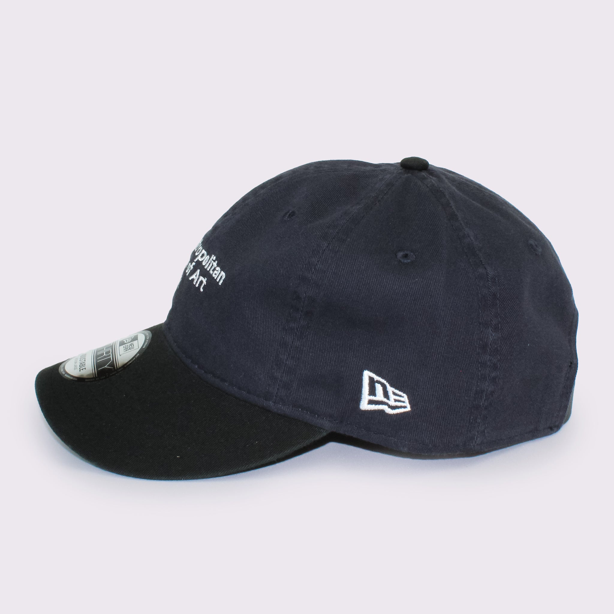 NEW ERA 9THIRTY The Met レザーストラップ ネイビー ブラックバイザー |【公式】帽子専門店 ATRENA（アトレナ） オンラインストア