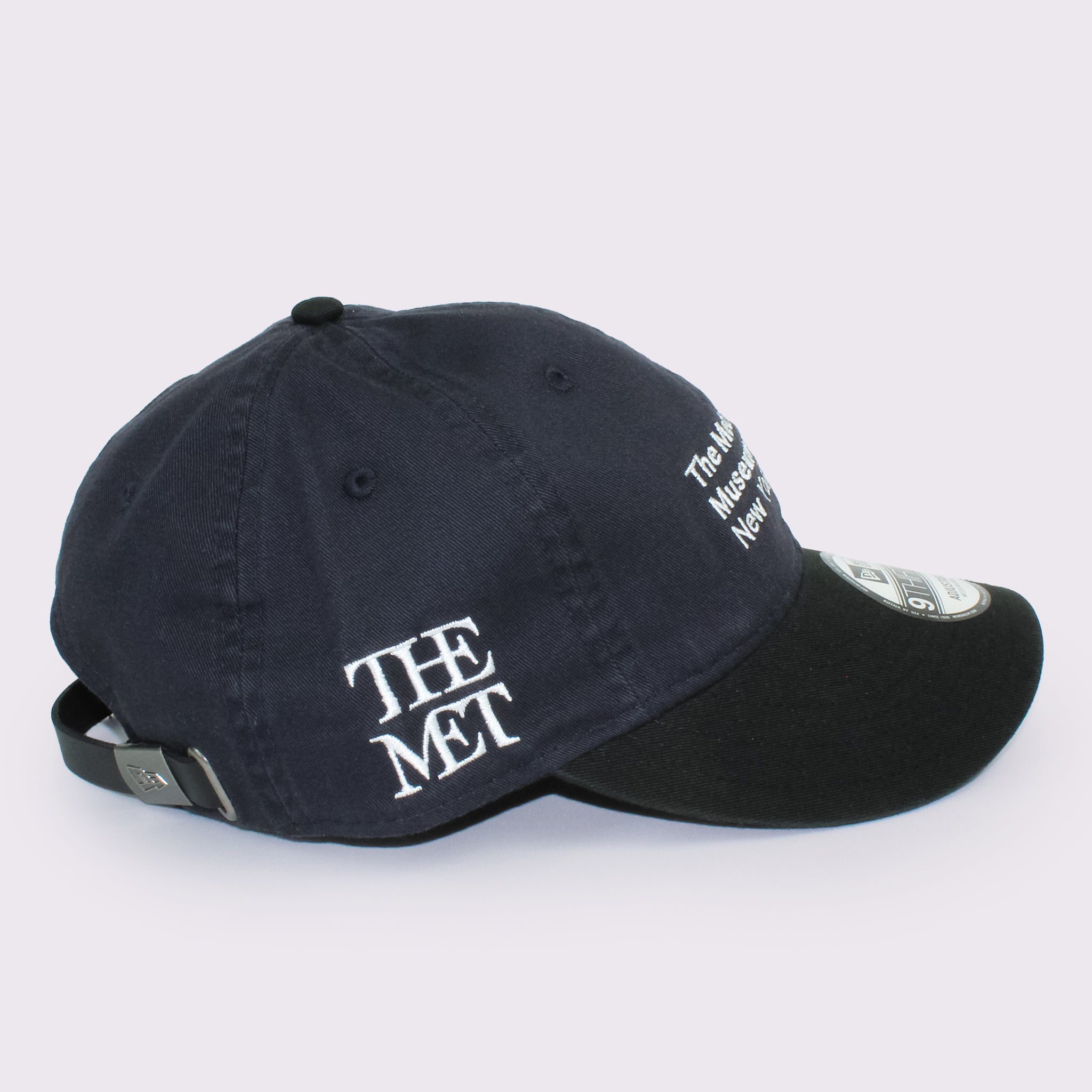 NEW ERA 9THIRTY The Met レザーストラップ ネイビー ブラックバイザー |【公式】帽子専門店 ATRENA（アトレナ） オンラインストア