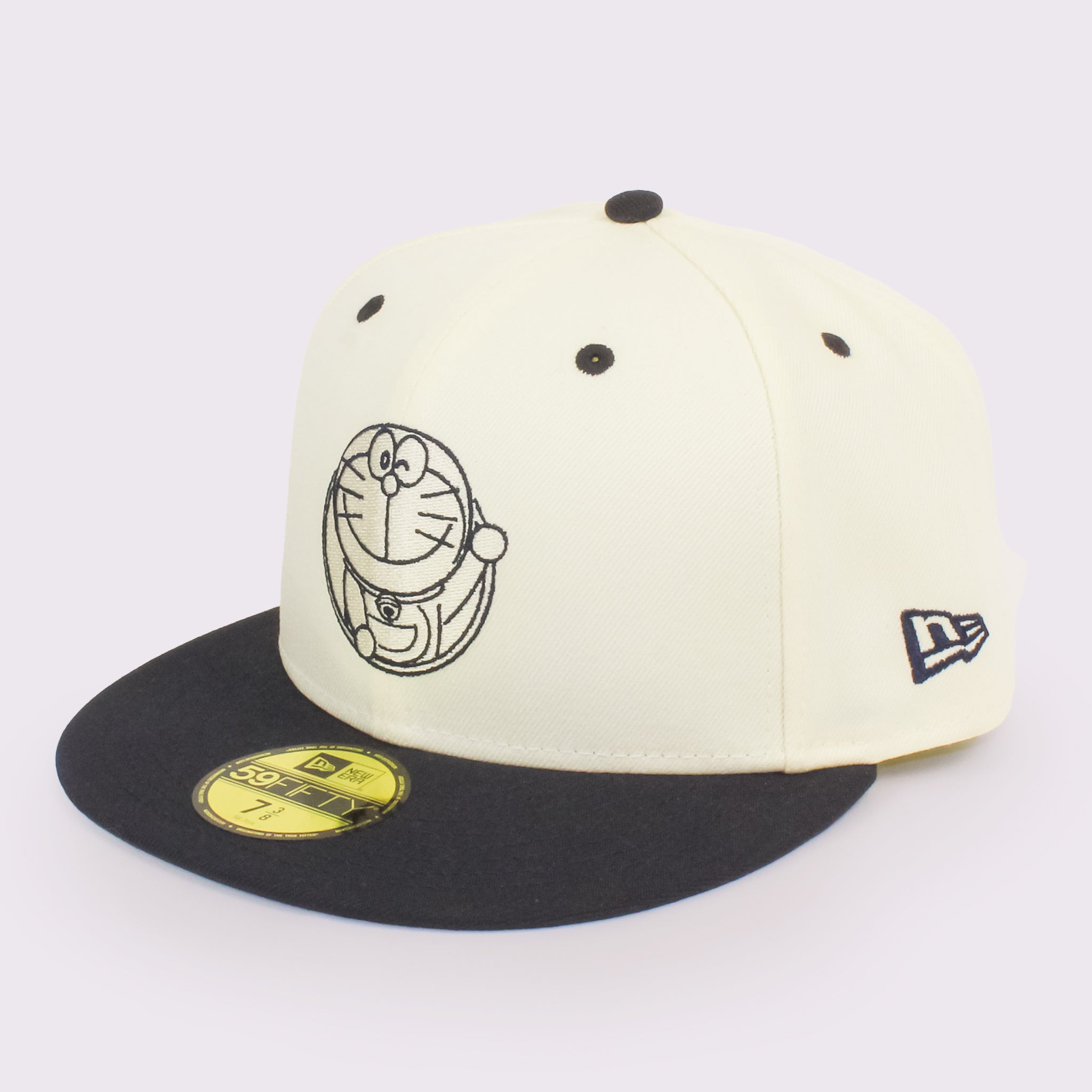 NEW ERA ニューエラ 59FIFTY ドラえもん ドローイング クロームホワイト / ネイビー |【公式】帽子専門店 ATRENA（アトレナ） オンラインストア