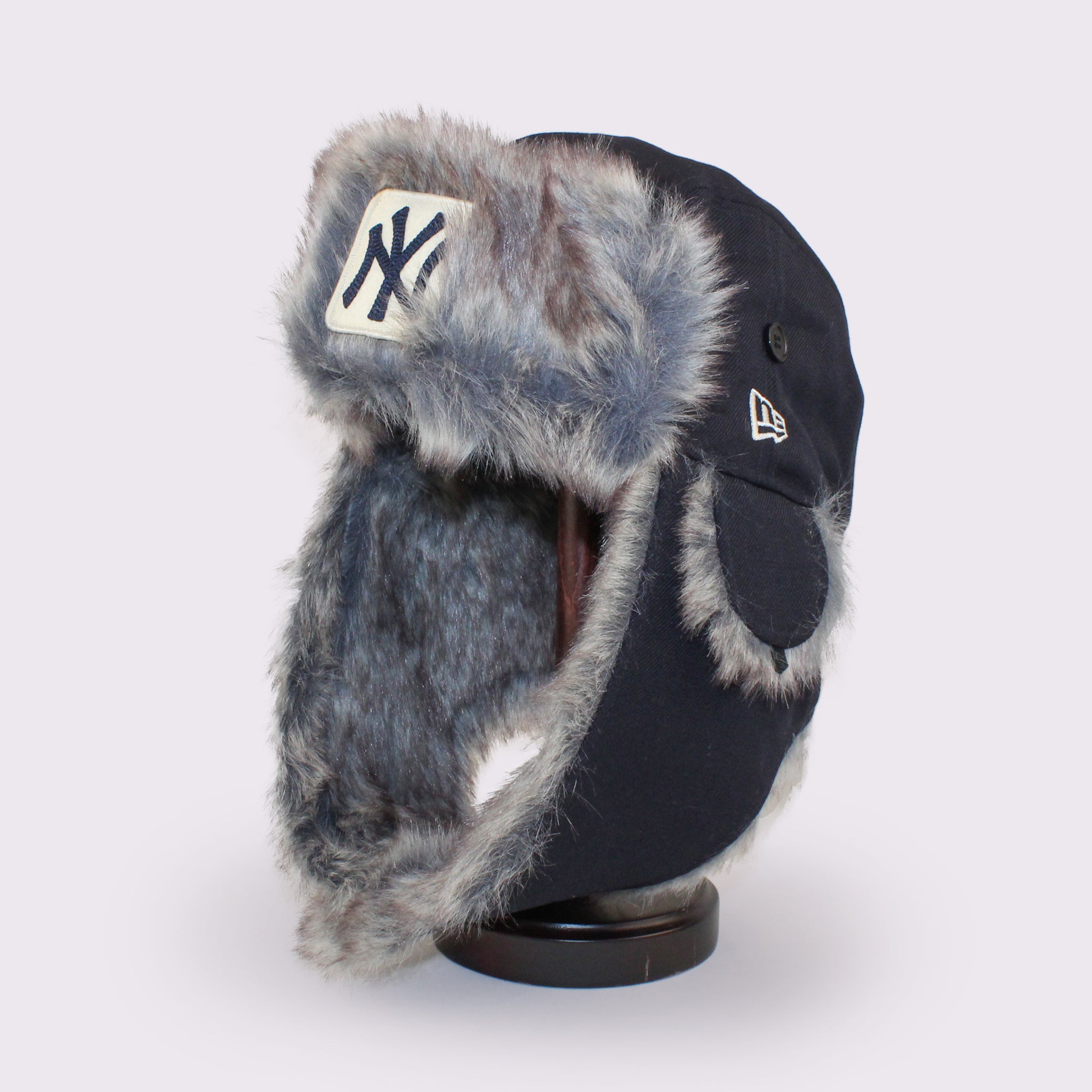 トラッパー ウール ニューヨーク・ヤンキース ネイビー M NEW ERA トラッパー ウール ニューヨーク・ヤンキース ネイビー