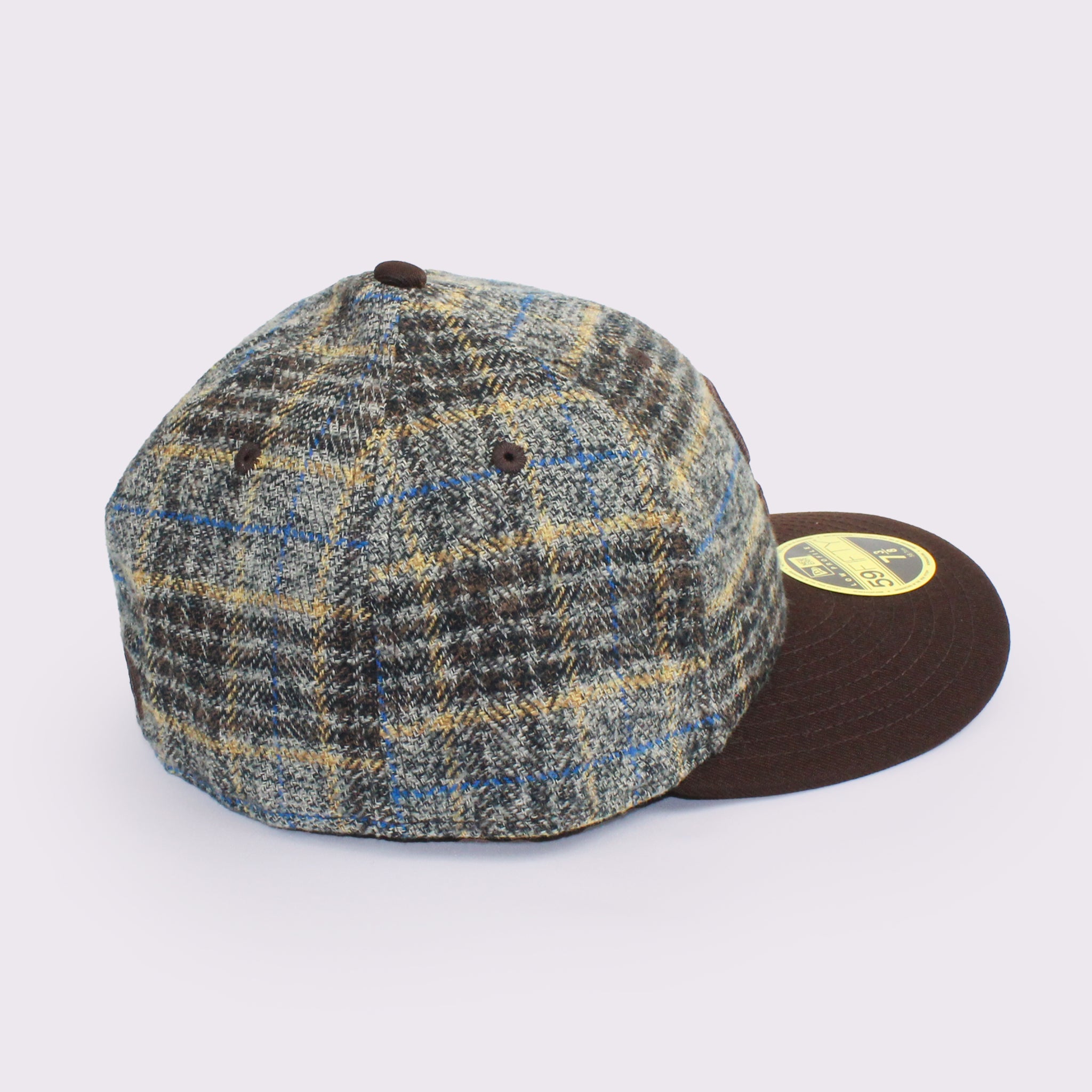 NEW ERA LP 59FIFTY MLB Plaid Flannel フランネル チェック サンディエゴ･パドレス ブラウン バーンウッド