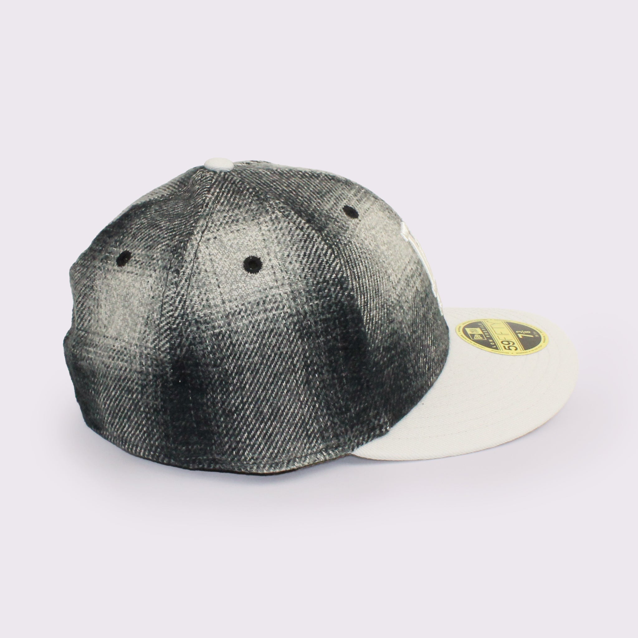 NEW ERA LP 59FIFTY MLB Plaid Flannel フランネル チェック ロサンゼルス・ドジャース ブラック ストーン