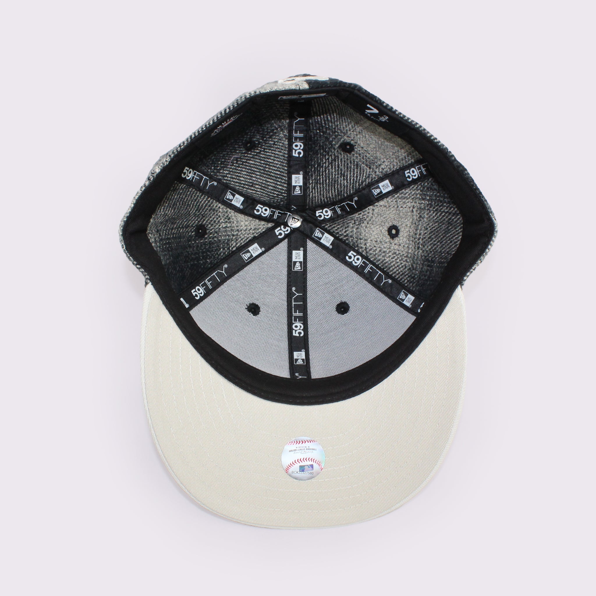 NEW ERA LP 59FIFTY MLB Plaid Flannel フランネル チェック ロサンゼルス・ドジャース ブラック ストーン